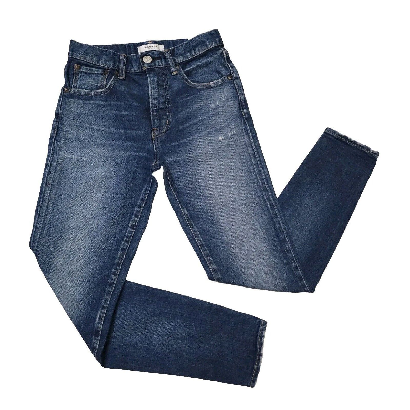MOUSSY Moussy Vintage Velma High Rise Skinny Jeans, Size 25 Size 25" / US 0 / IT 36 - 3 Thumbnail