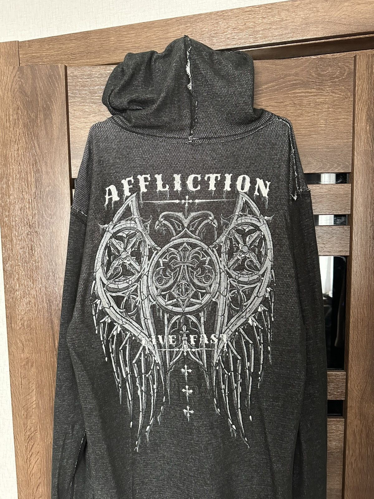 Affliction Affliction Reversible Zip Hoodie Vintage Y2K Size US XL / EU 56 / 4 - 5 Thumbnail