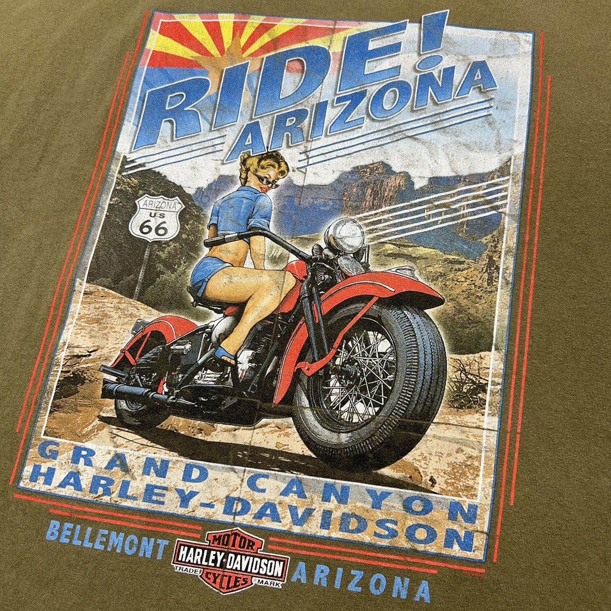 Harley Davidson × Vintage Harley Davidson Tee Shirt Sleeveless Arizona Grand Canyon Size US XXL / EU 58 / 5 - 11 Thumbnail