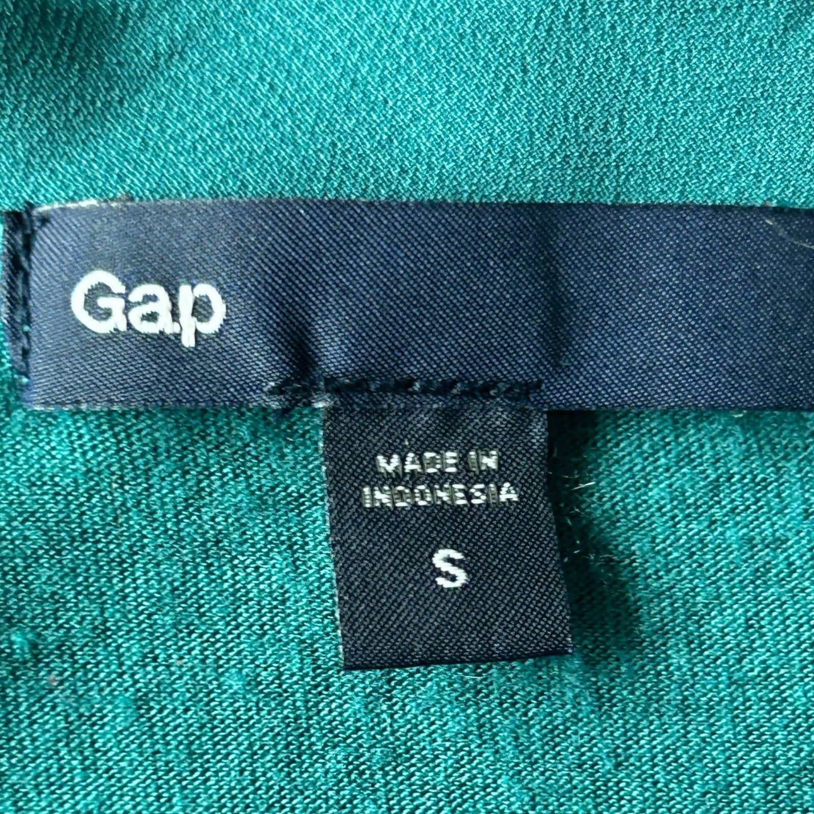 Gap Women’s Teal Gap Tank Top Blouse | Size Small Size S / US 4 / IT 40 - 4 Thumbnail