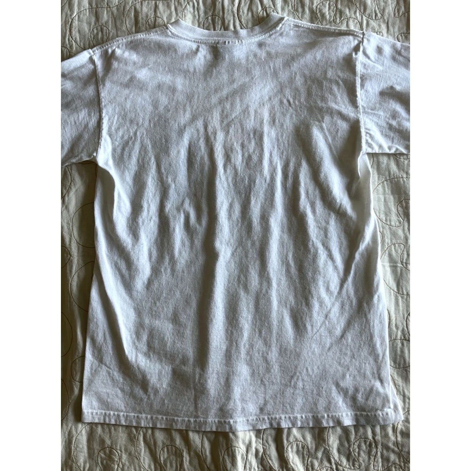 Gildan VINTAGE St. Michaels Maryland T Shirt M White Cotton Graphic Tee Unisex 1990s Sailing Ocean USA Vacation Clothing Size US M / EU 48-50 / 2 - 7 Thumbnail