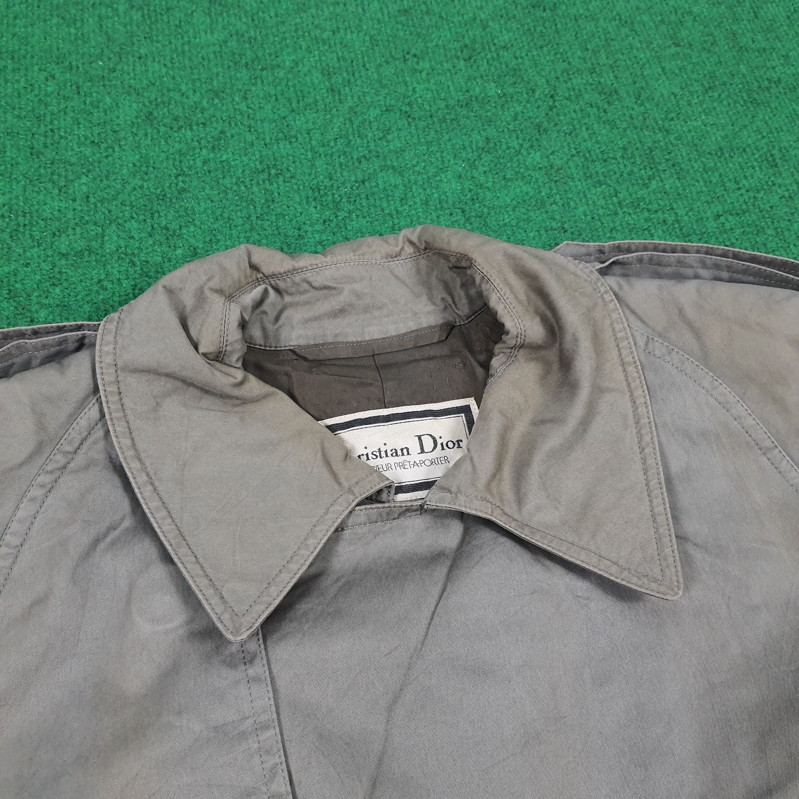 Christian Dior Monsieur Vintage Christian Dior Monsieur Trench Jacket Size US L / EU 52-54 / 3 - 4 Thumbnail