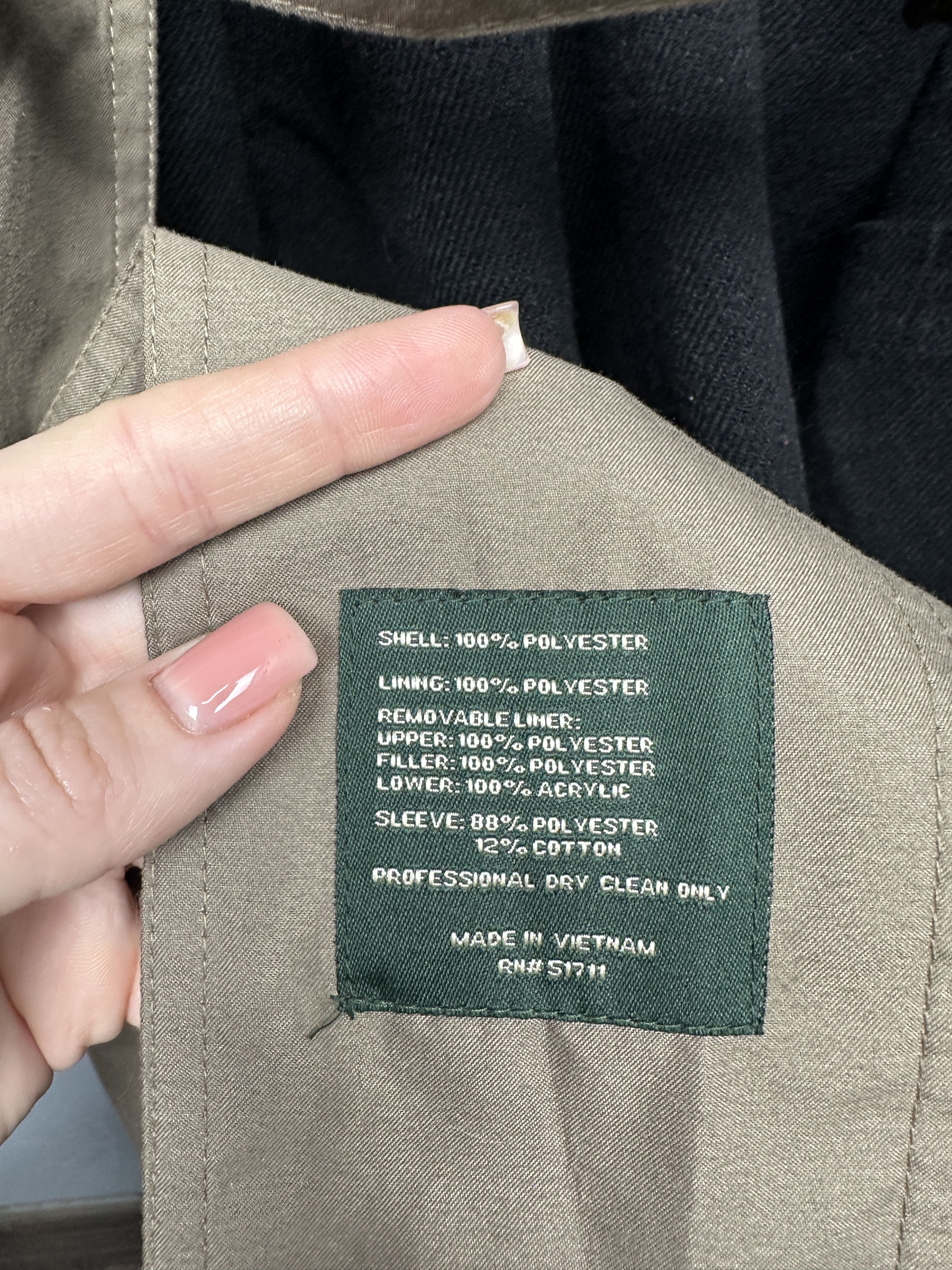 Polo Ralph Lauren Polo Ralph Lauren Mens Trench Coat with removable lining Size US L / EU 52-54 / 3 - 6 Thumbnail