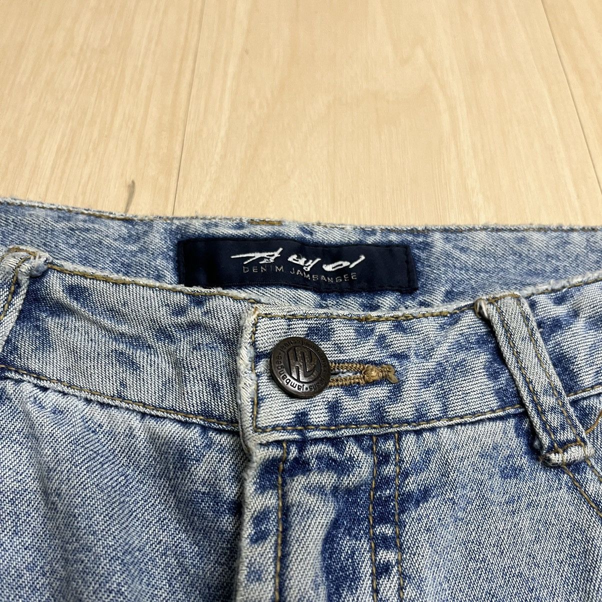 If Six Was Nine Haggi Style Jambage Flared Denim Pants Size US 28 / EU 44 - 9 Thumbnail