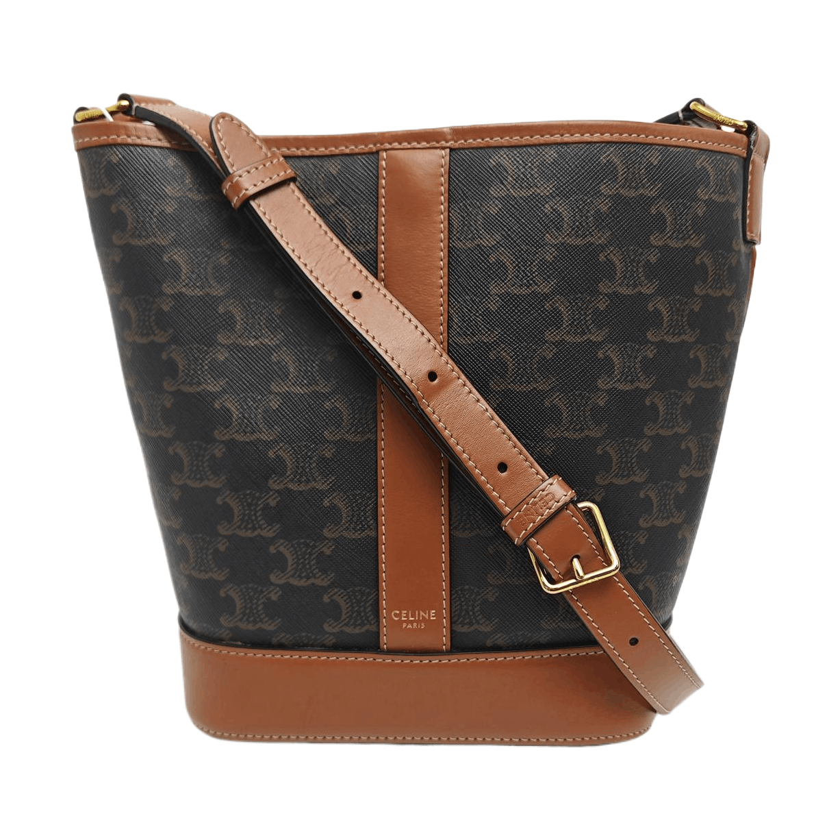 Celine Celine Triomphe Coated Canvas Bucket Bag Size ONE SIZE - 1 Thumbnail