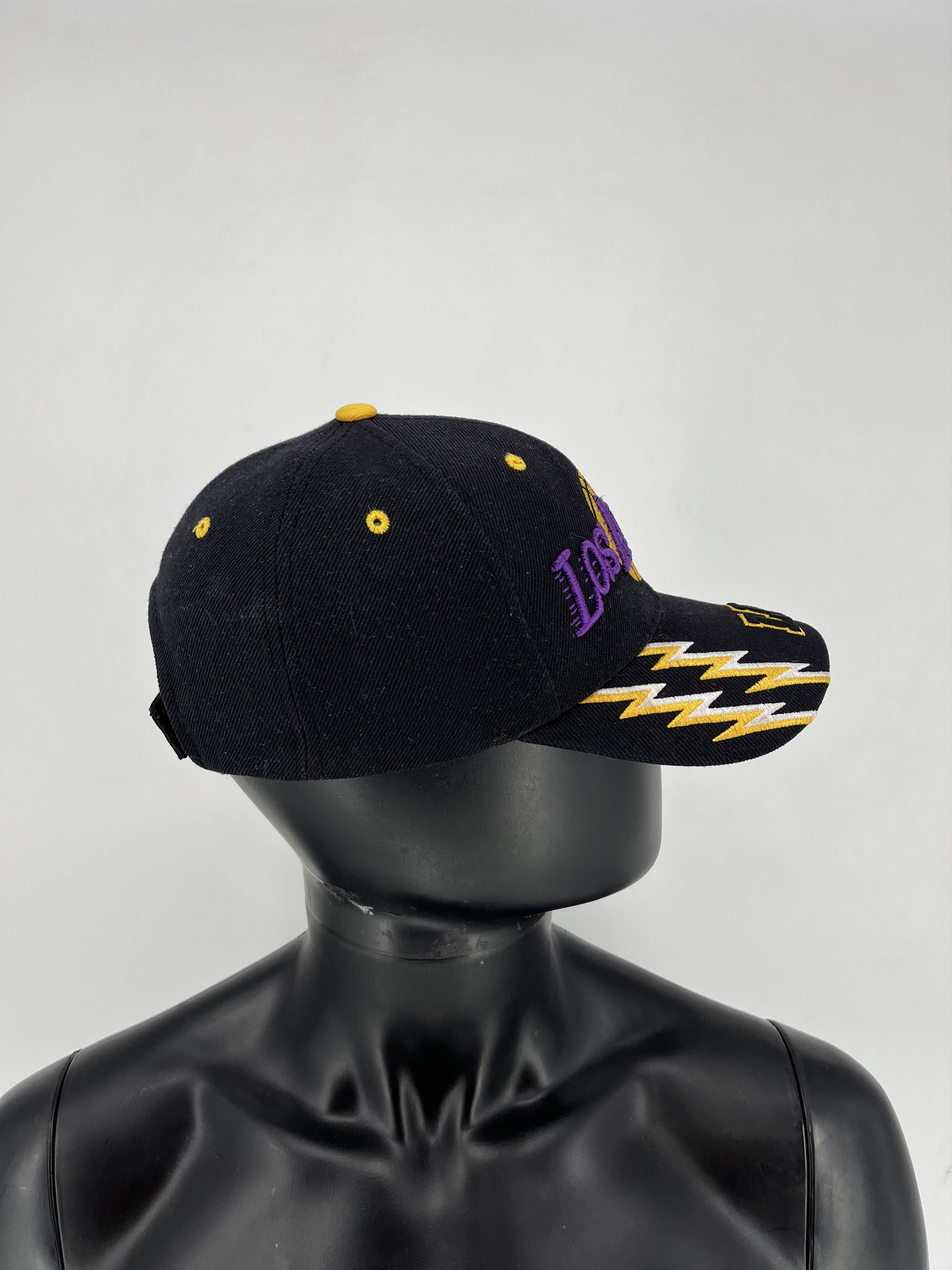 Los Angeles Apparel × MLB × Vintage Vintage Sam’s Cap Los Angeles Black Strapback Hat Size ONE SIZE - 3 Thumbnail
