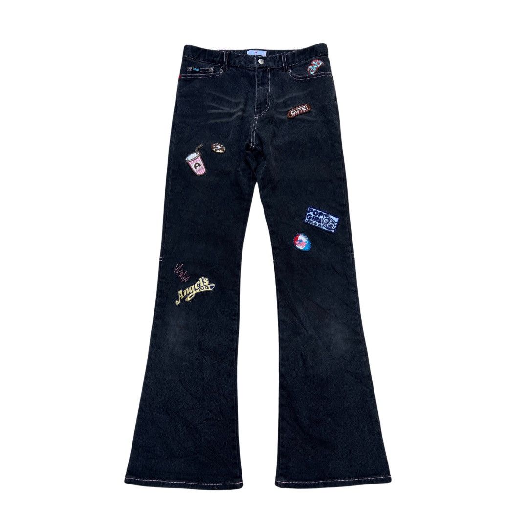 Angel Blue Angel Blue Flare Jeans Size 28" / US 6 / IT 42 - 1 Thumbnail