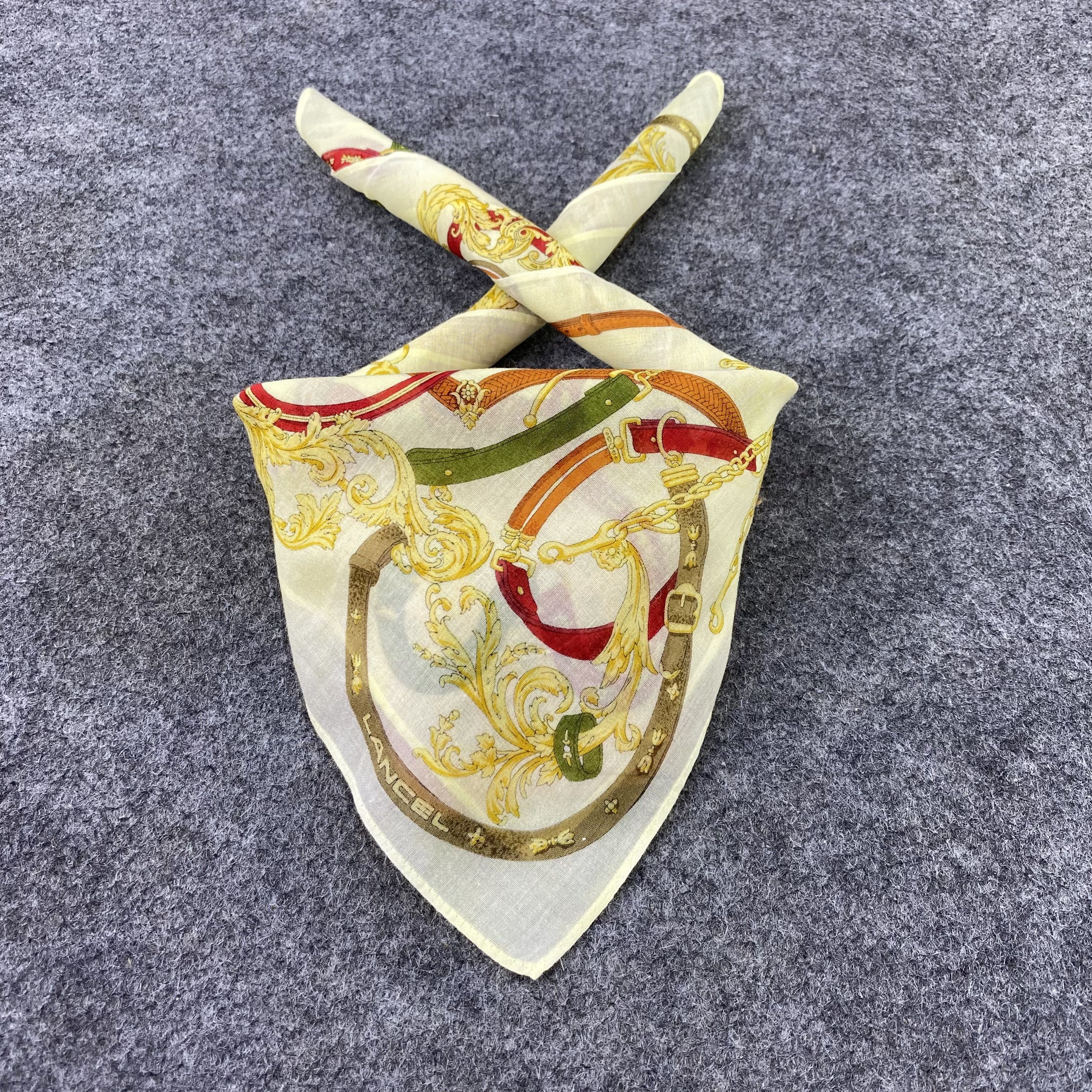 Lancel Lancel Handkerchief / Bandana / Neckerchief-B807 Size ONE SIZE - 2 Thumbnail