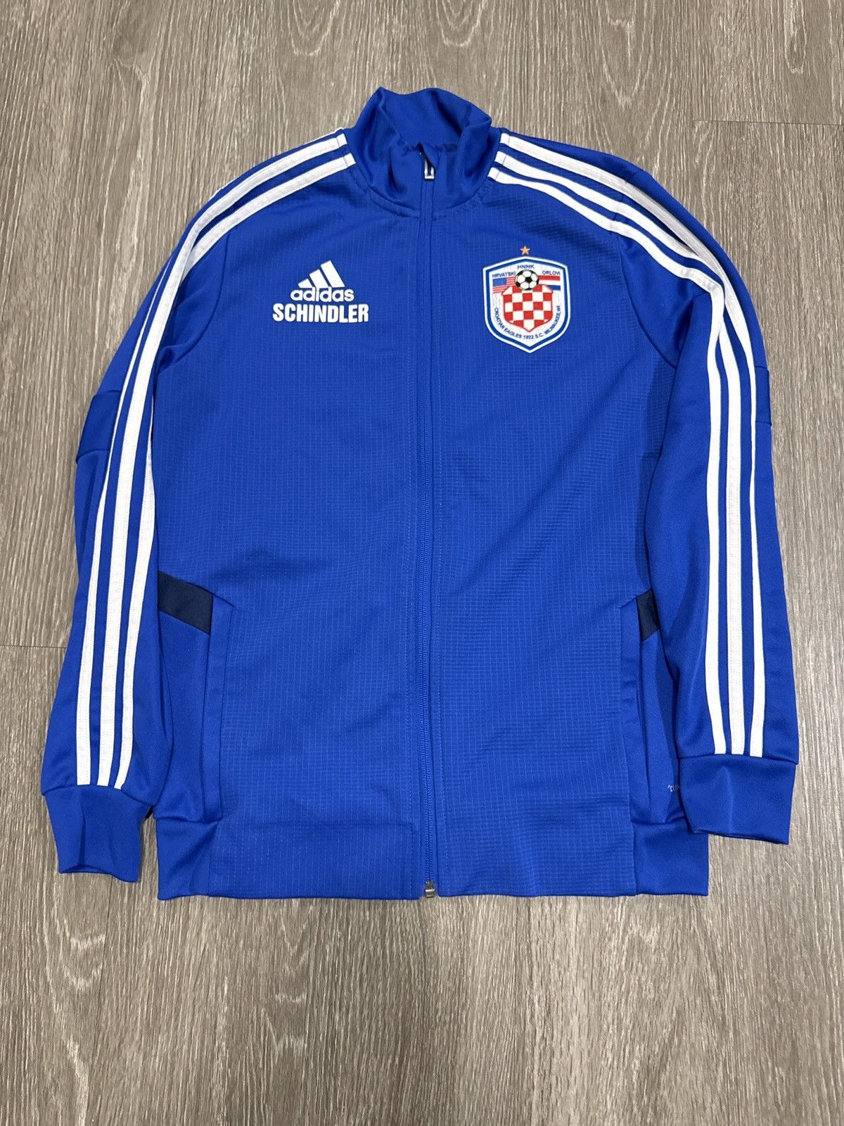 Adidas Adidas Climalite Track Jacket Soccer Size US S / EU 44-46 / 1 - 1 Thumbnail