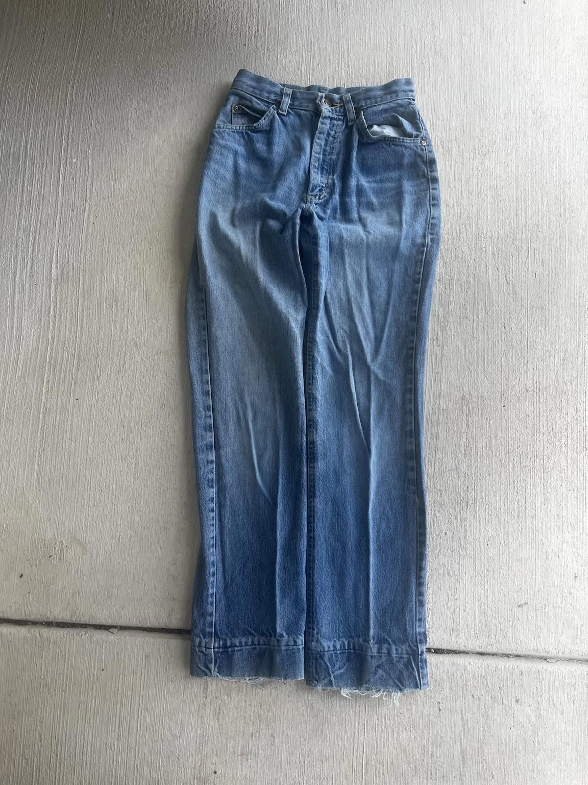 Lee Vintage 80s Lee's Denim Talon Zipper Jeans Women Size 26 Size 26" / US 2 / IT 38 - 1 Thumbnail