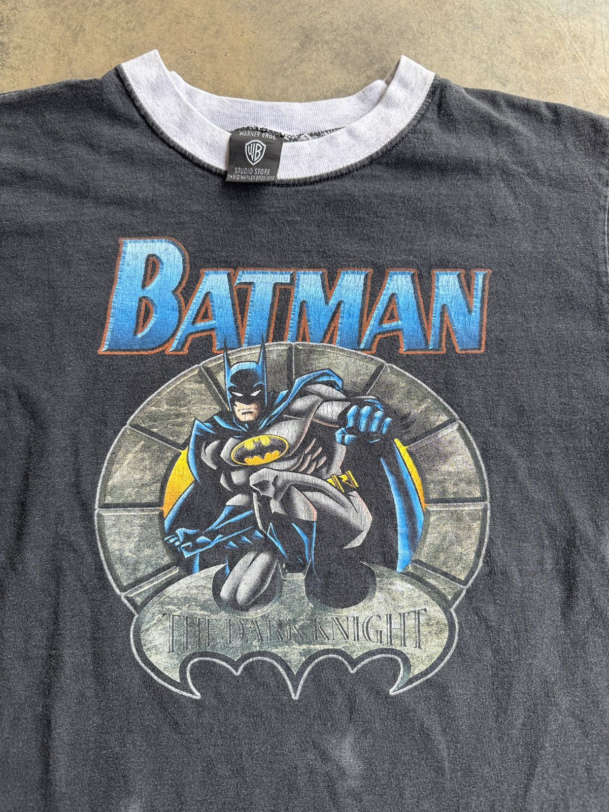 DC Comics × Vintage *RARE* 1998 90s VINTAGE WARNER BROS DC COMICS BATMAN TEE Size US M / EU 48-50 / 2 - 2 Thumbnail