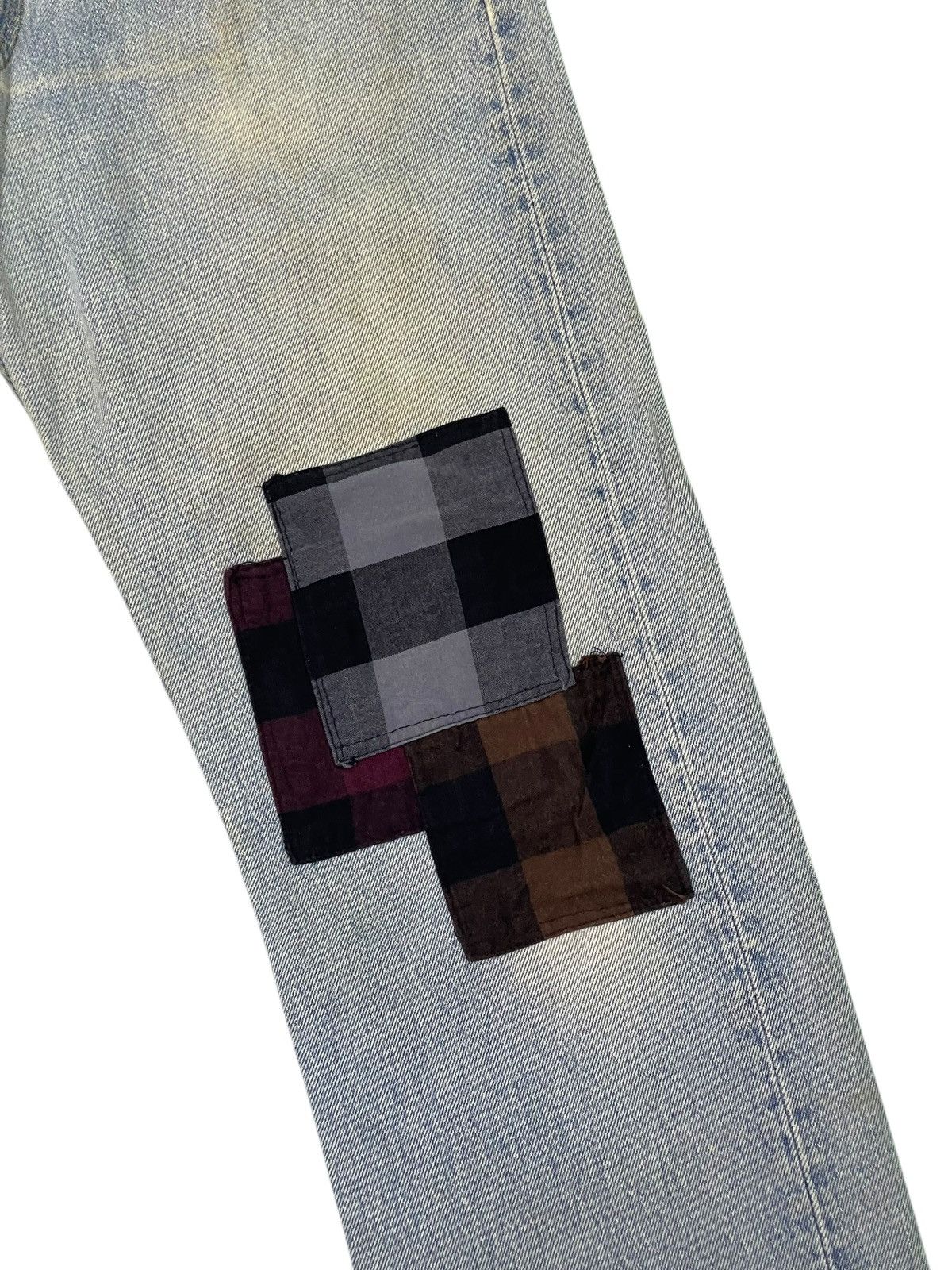 Levi's Vintage Clothing Vtg 1995 Levi’s 501 USA Rebuilt Patchwork Regular 3🟦8 Size US 32 / EU 48 - 11 Thumbnail