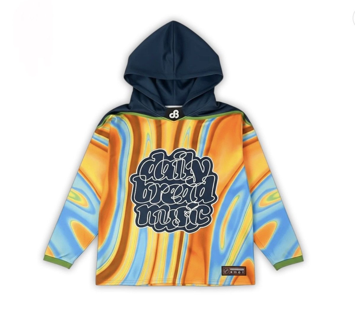Other DAILY BREAD 404 OIL SPILL SPAGHETTI HOCKEY JERSEY *BRAND NEW Size US XL / EU 56 / 4 - 1 Thumbnail