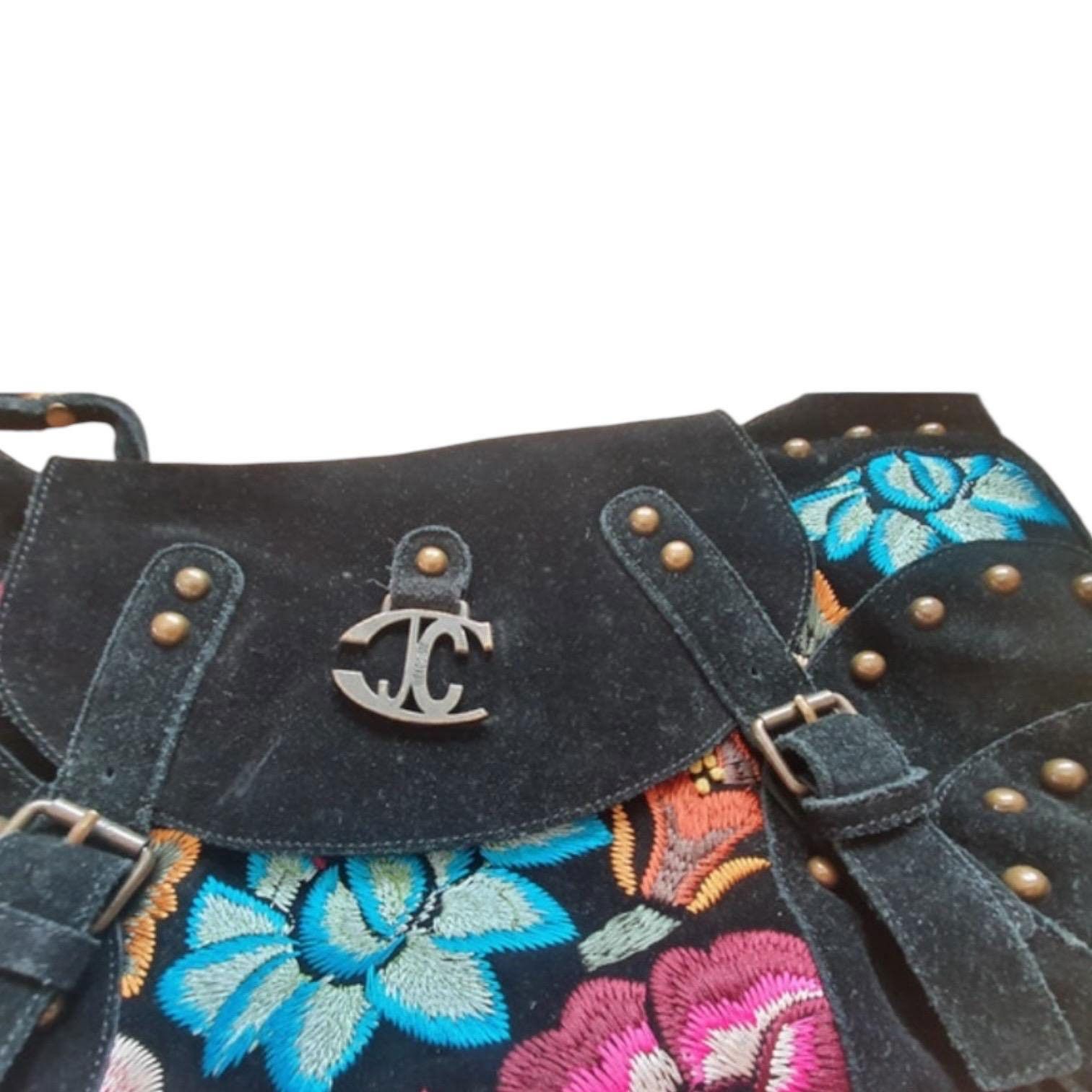 Roberto Cavalli The Cavalli Embroidered Frills Mini Bag Size ONE SIZE - 5 Thumbnail