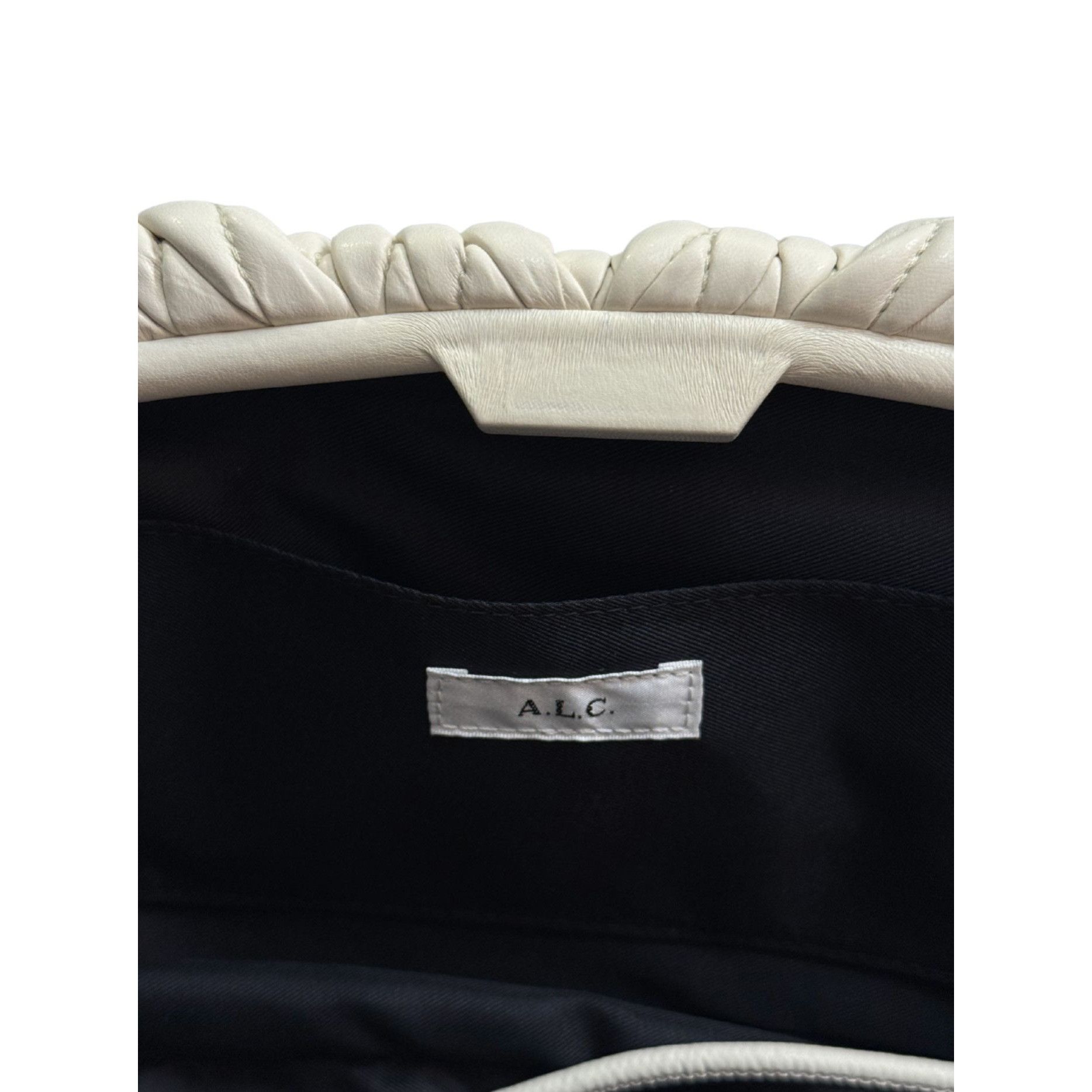 A.L.C. ALC Faye Convertible Clutch Shoulder Bag Champagne Cream NWT Size ONE SIZE - 8 Thumbnail