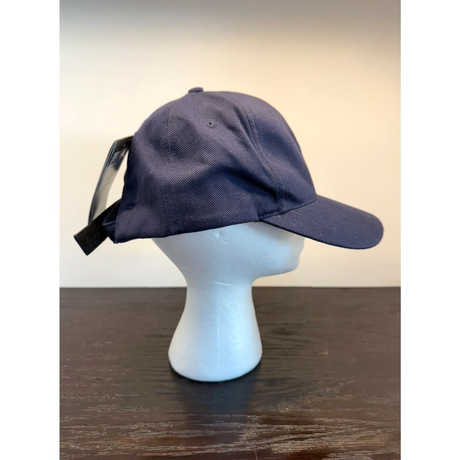 Nike VINTAGE Nike NBC SPORTS Hat One Size Blue Adjustable Twill Strapback Golf Mens Summer 90s Retro Sports Men Size ONE SIZE - 3 Thumbnail
