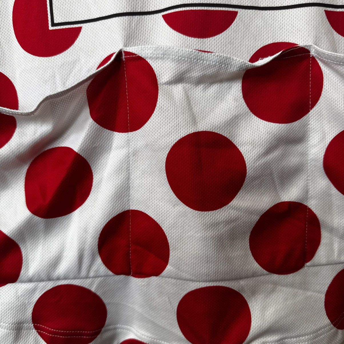 Nike 2002 Nike Tour de France red polka-dots cycling jersey Size US XL / EU 56 / 4 - 7 Thumbnail