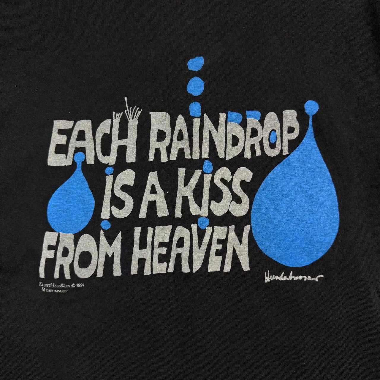 Other Each Raindrop Is A Kiss From Heaven T-Shirt Mens Size XL Size US XL / EU 56 / 4 - 5 Thumbnail