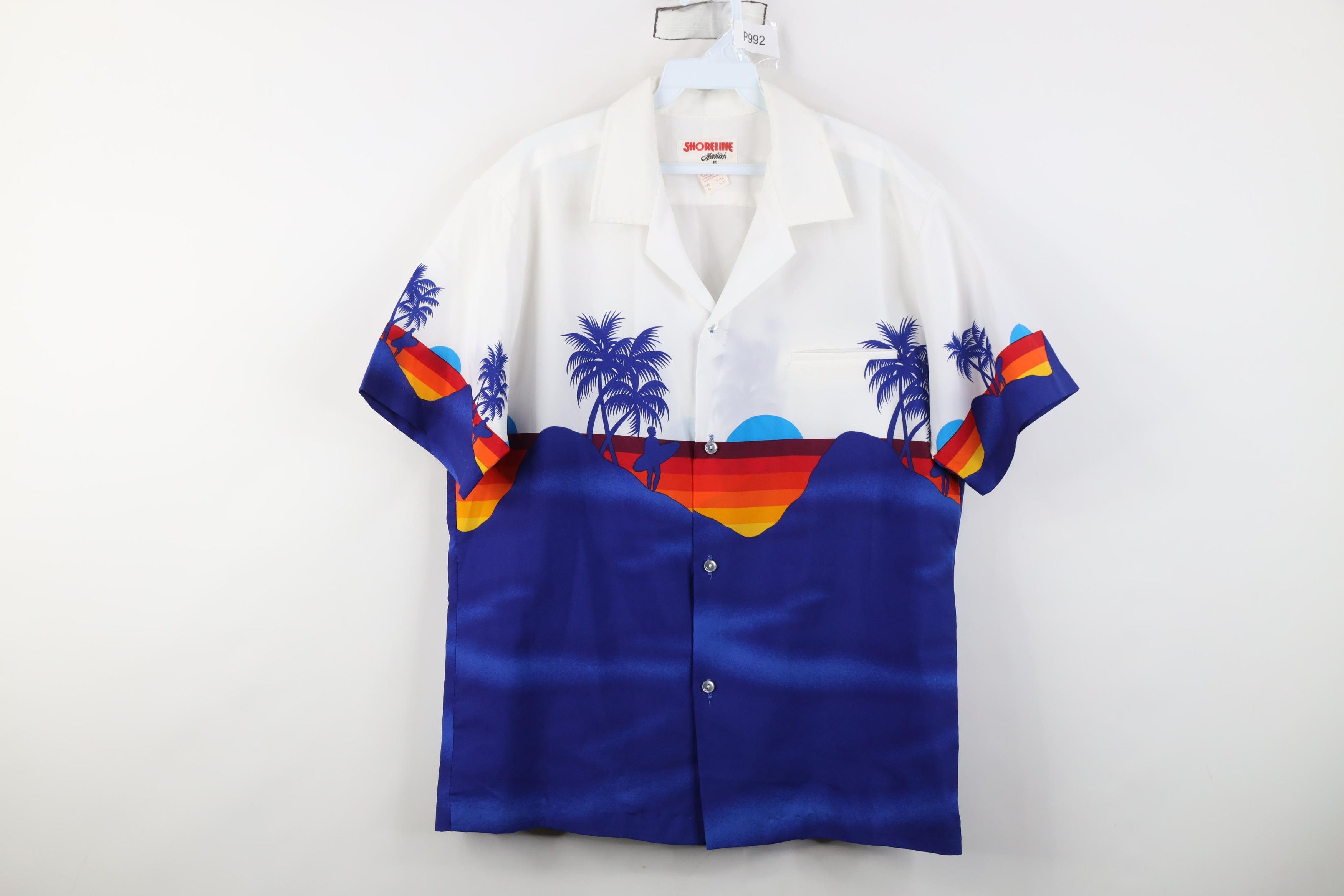 Vintage Vintage 70s Streetwear Beach Luau Hawaiian Button Shirt USA Size US M / EU 48-50 / 2 - 1 Thumbnail