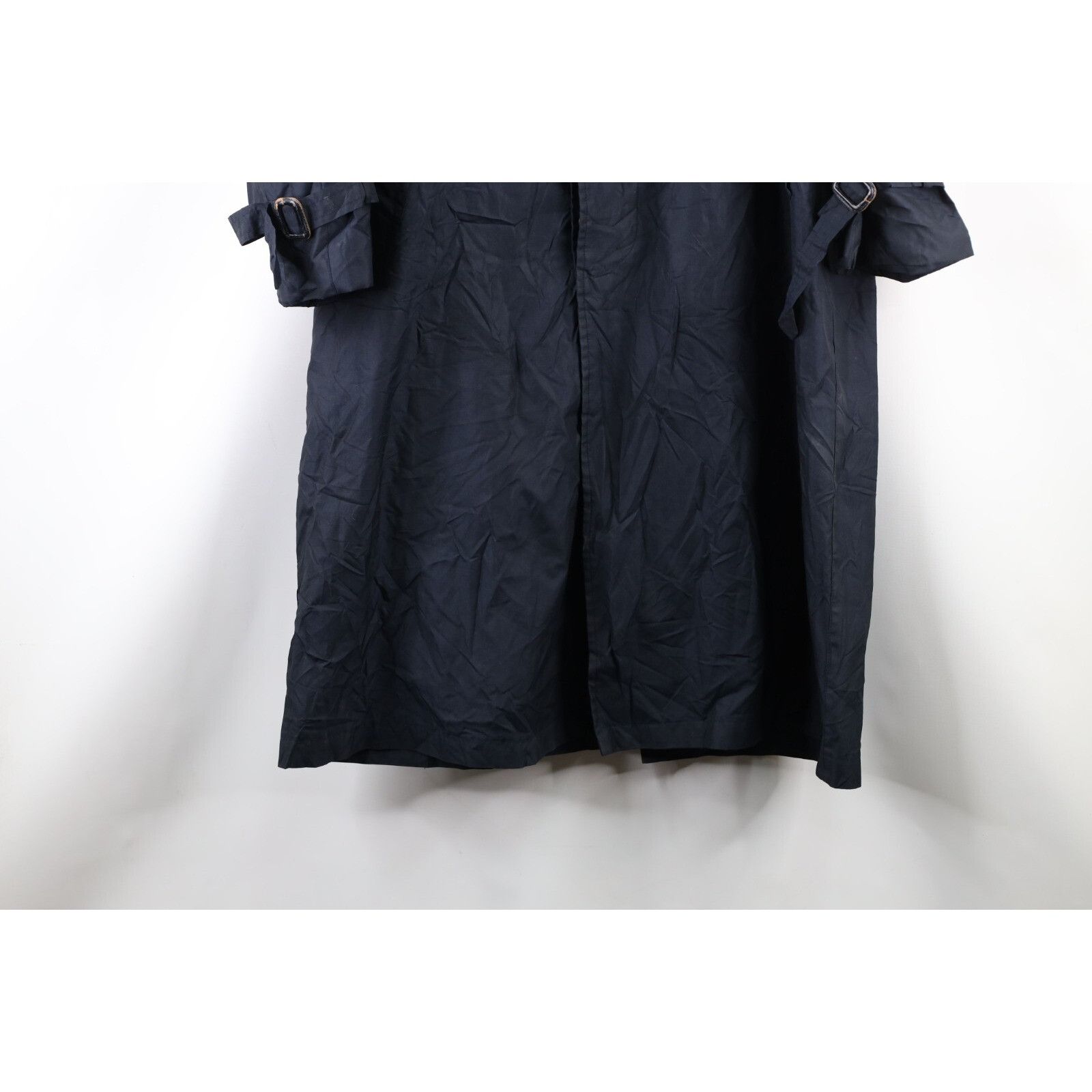 Gucci Vintage 70s Gucci Distressed Silk Trench Coat Jacket Size US L / EU 52-54 / 3 - 4 Thumbnail