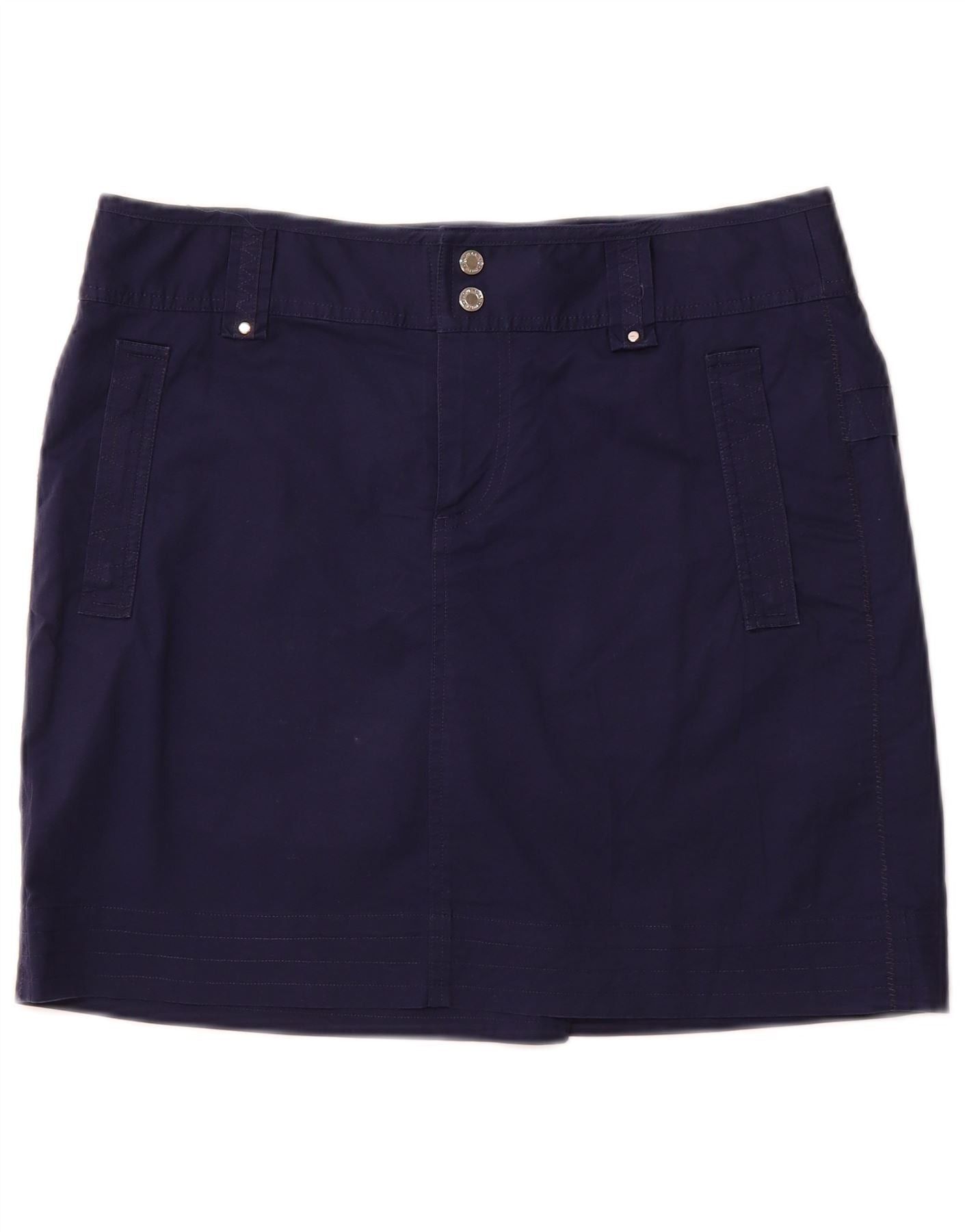 Ralph Lauren Womens Skort US 10 Large Navy Blue Cotton Size 28" / US 6 / IT 42 - 1 Thumbnail