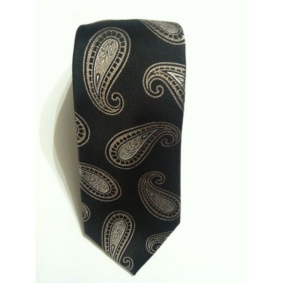 Michael Kors MICHAEL KORS MENS NEW BLACK 100%SILK TIE WIDTH:3 1/4" Size ONE SIZE - 1 Thumbnail