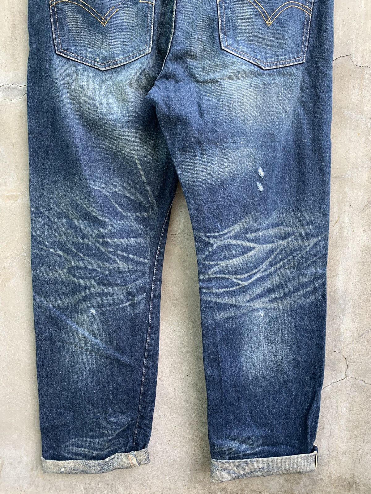 Levi's Neighborhood “Luker” Selvedge Denim Jeans Size US 36 / EU 52 - 8 Thumbnail