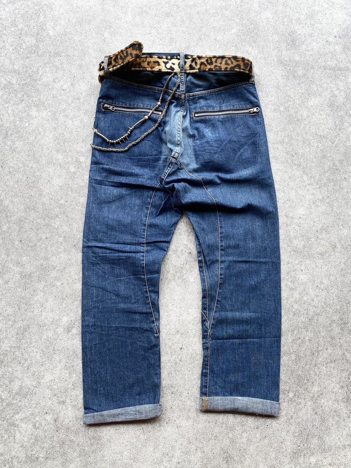 CABANE de ZUCCa × Issey Miyake × Japanese Brand 🔥NEED GONE🔥 Issey Miyake Cabane De Zucca Selvedge Jean Size US 30 / EU 46 - 2 Thumbnail