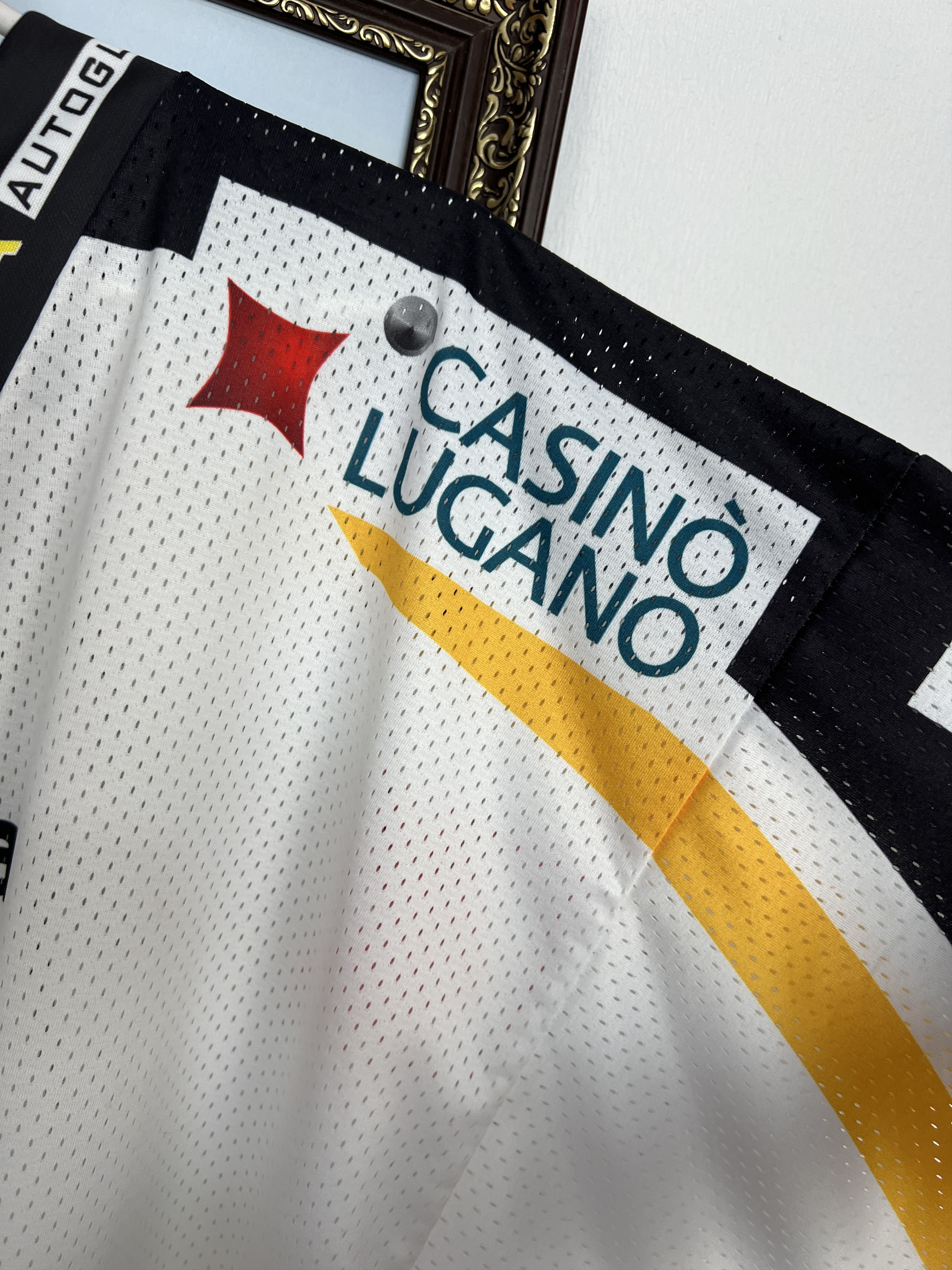 Vintage Vintage HC Lugano 2007 Switzerland Ice Hockey Jersey Mens Size US L / EU 52-54 / 3 - 8 Thumbnail