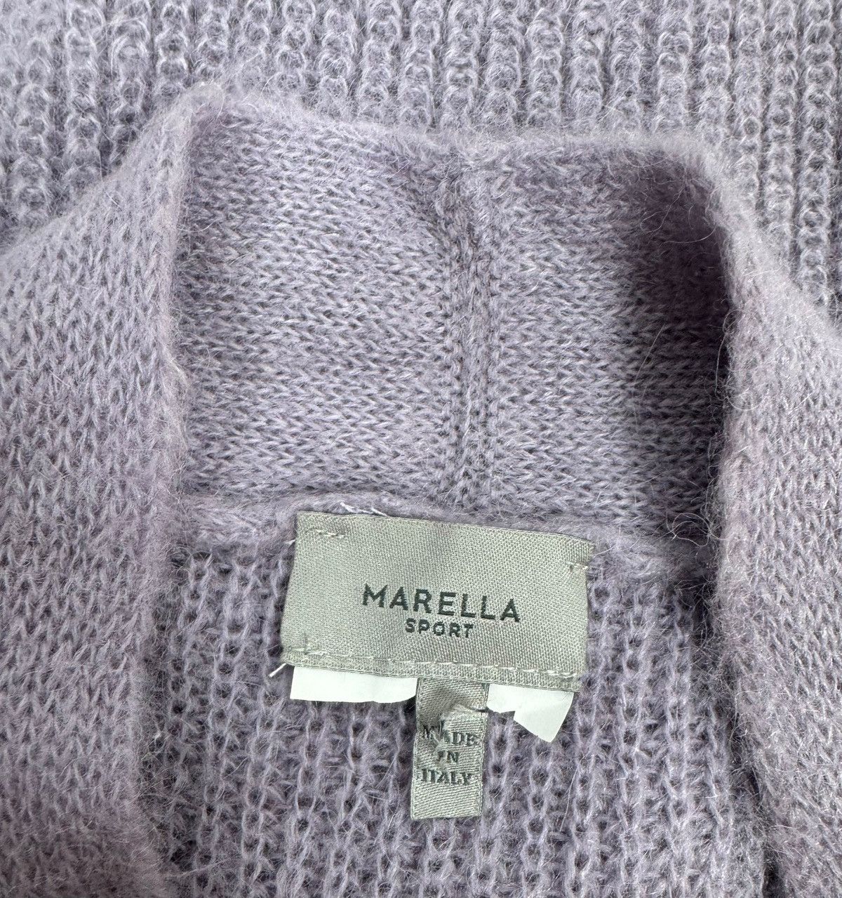Marella Marella Lavender Cardigan Wool-Mohair size S Size S / US 4 / IT 40 - 8 Thumbnail