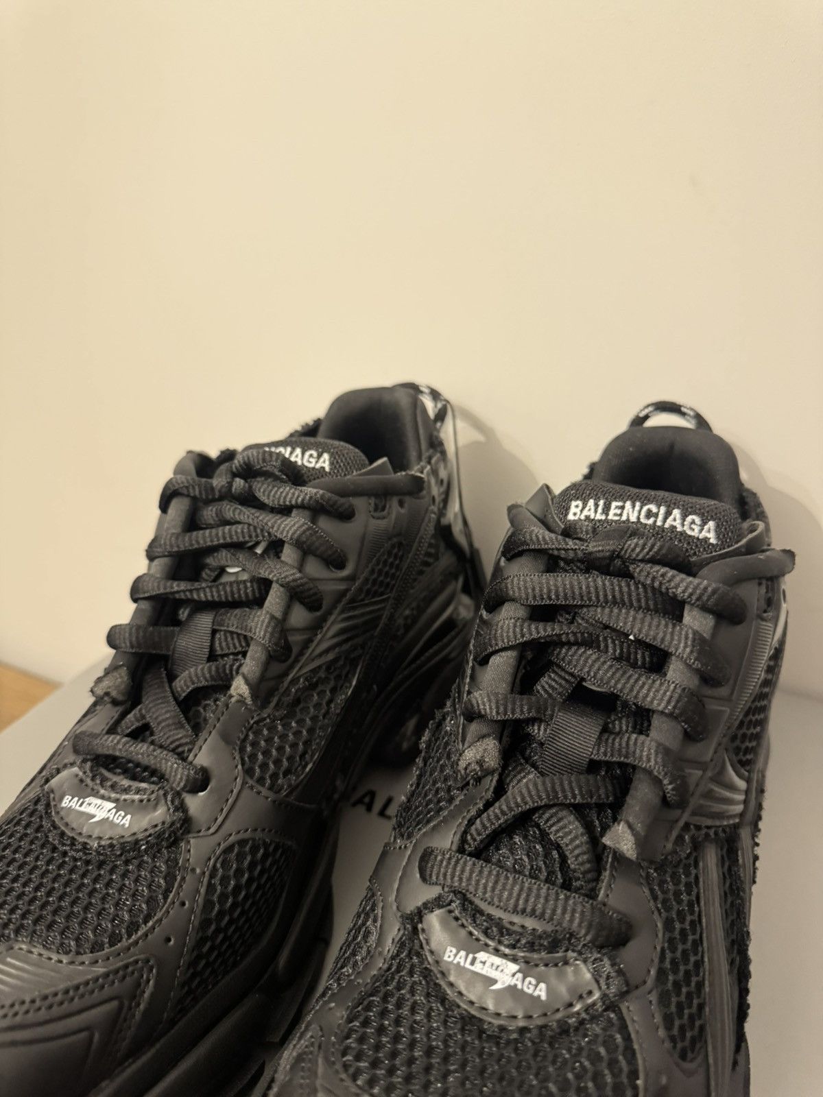 Balenciaga Balenciaga Runner Matte Black Sneaker Size US 10 / EU 43 - 6 Thumbnail