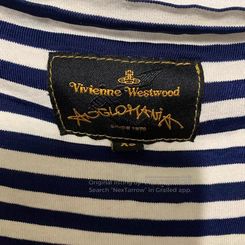 Vivienne Westwood Vivienne Westwood Striped bra cutaway seven-quarter sleeve Size XS / US 0-2 / IT 36-38 - 6 Thumbnail