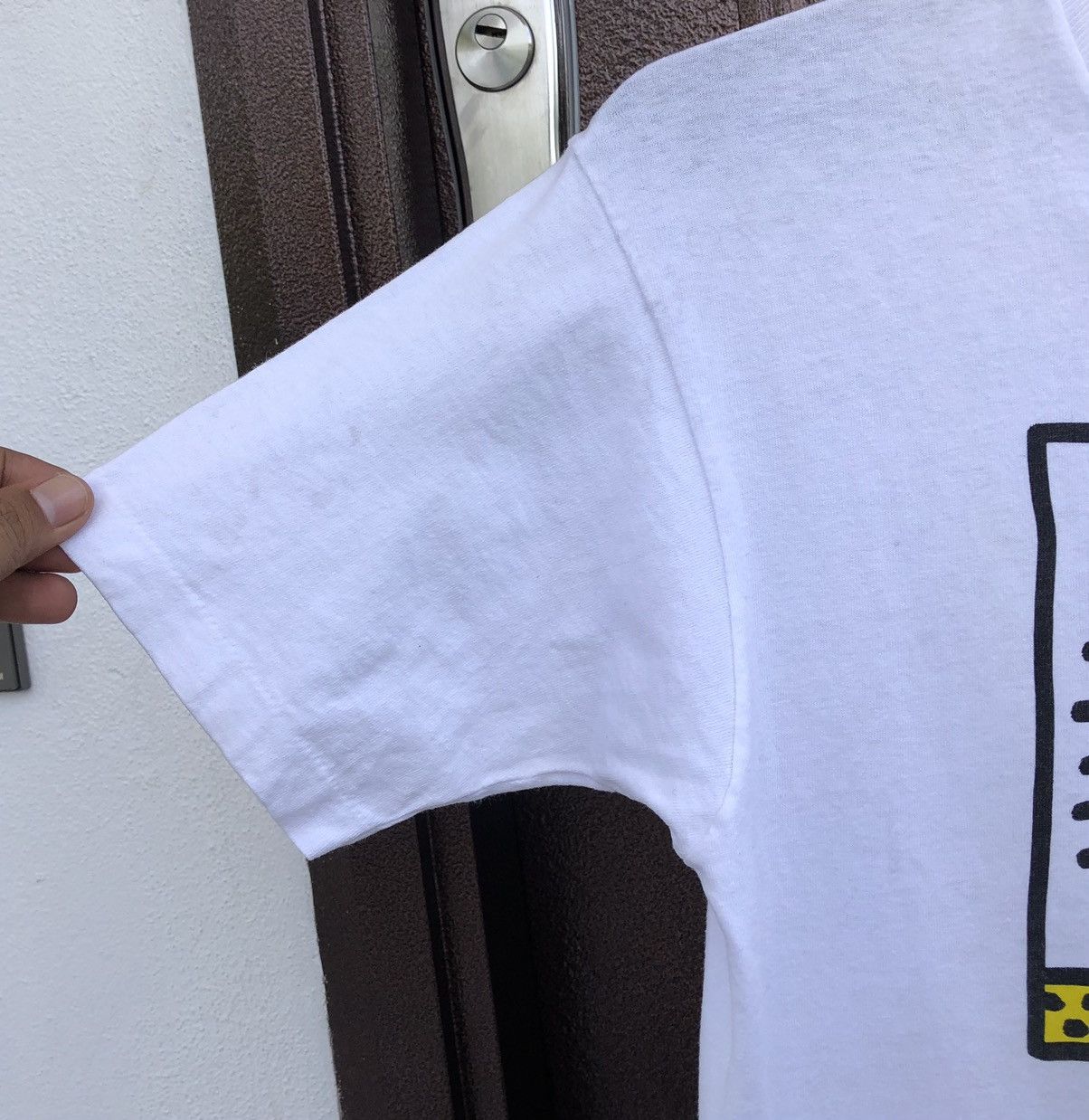 Keith Haring Vintage 90’s Keith Haring Pop art aids Tee Size US M / EU 48-50 / 2 - 12 Thumbnail