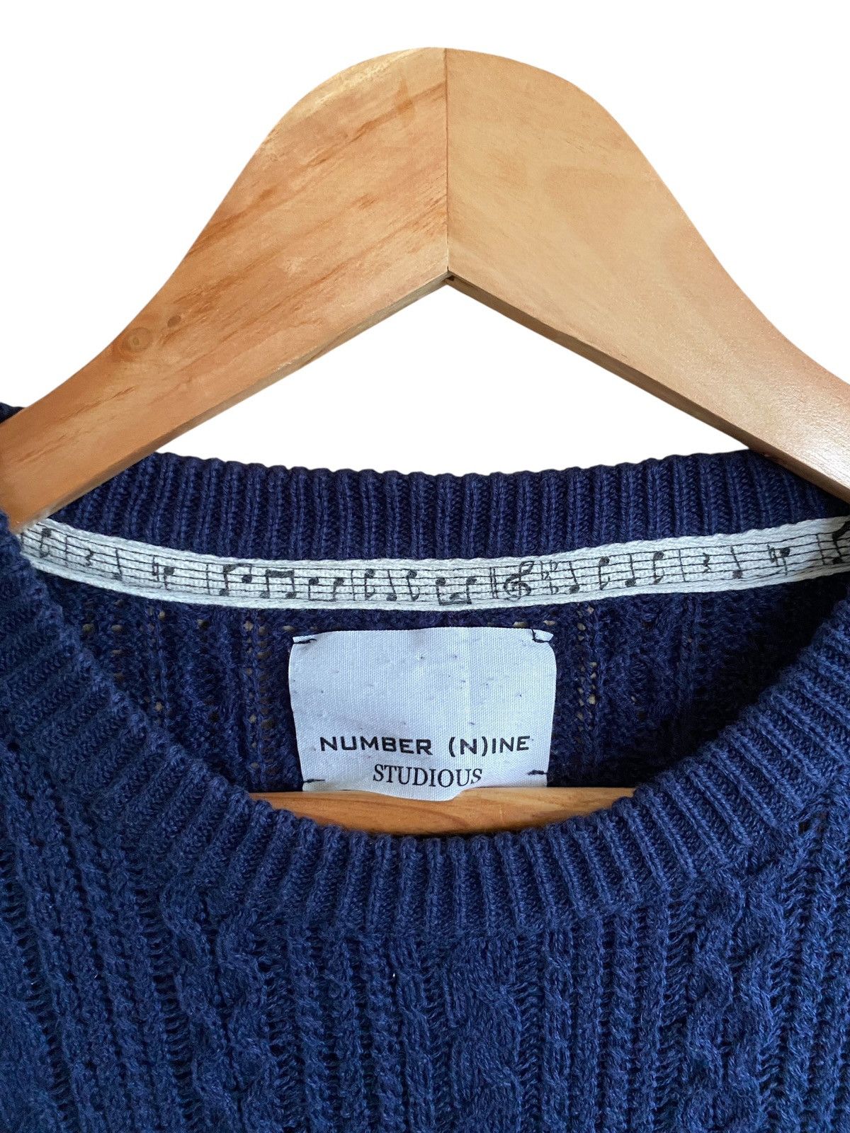 Number (N)ine Very Rare Vintage Brand Number Nine Wool Knitwear 2000s Size US M / EU 48-50 / 2 - 5 Thumbnail