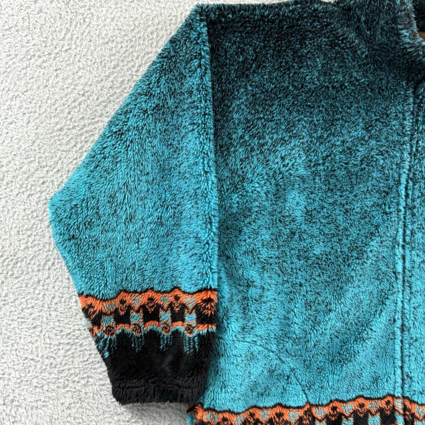 Vintage VINTAGE Bear Ridge Outfitters Jacket Men’s 2XL Fleece Aztec 90s Full Zip Outdoor Size US XXL / EU 58 / 5 - 4 Thumbnail