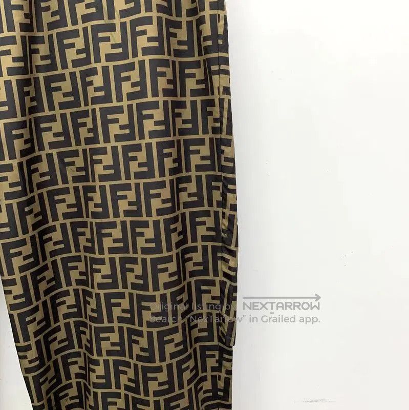 Fendi Fendi Brown Casual Pants for Men . Size US 44 / EU 60 - 4 Thumbnail