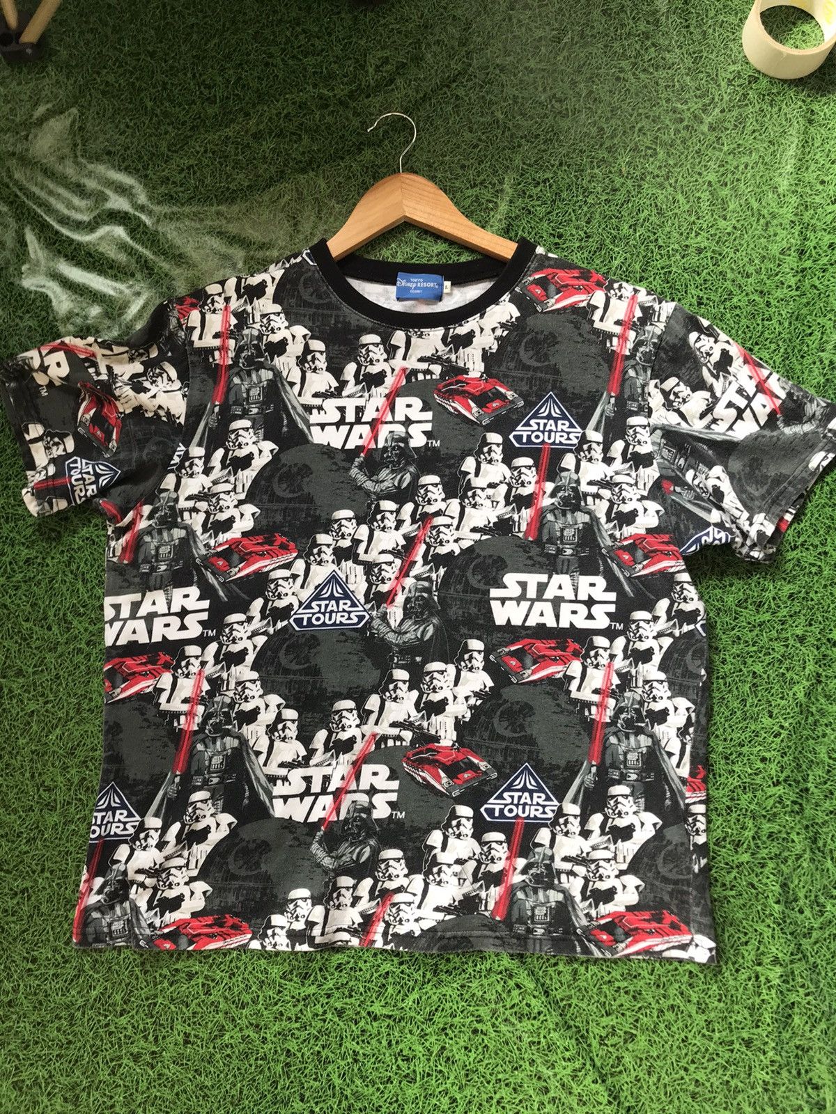 Band Tees × Disney × Star Wars T-shirt Star Wars overprint Size US L / EU 52-54 / 3 - 1 Thumbnail