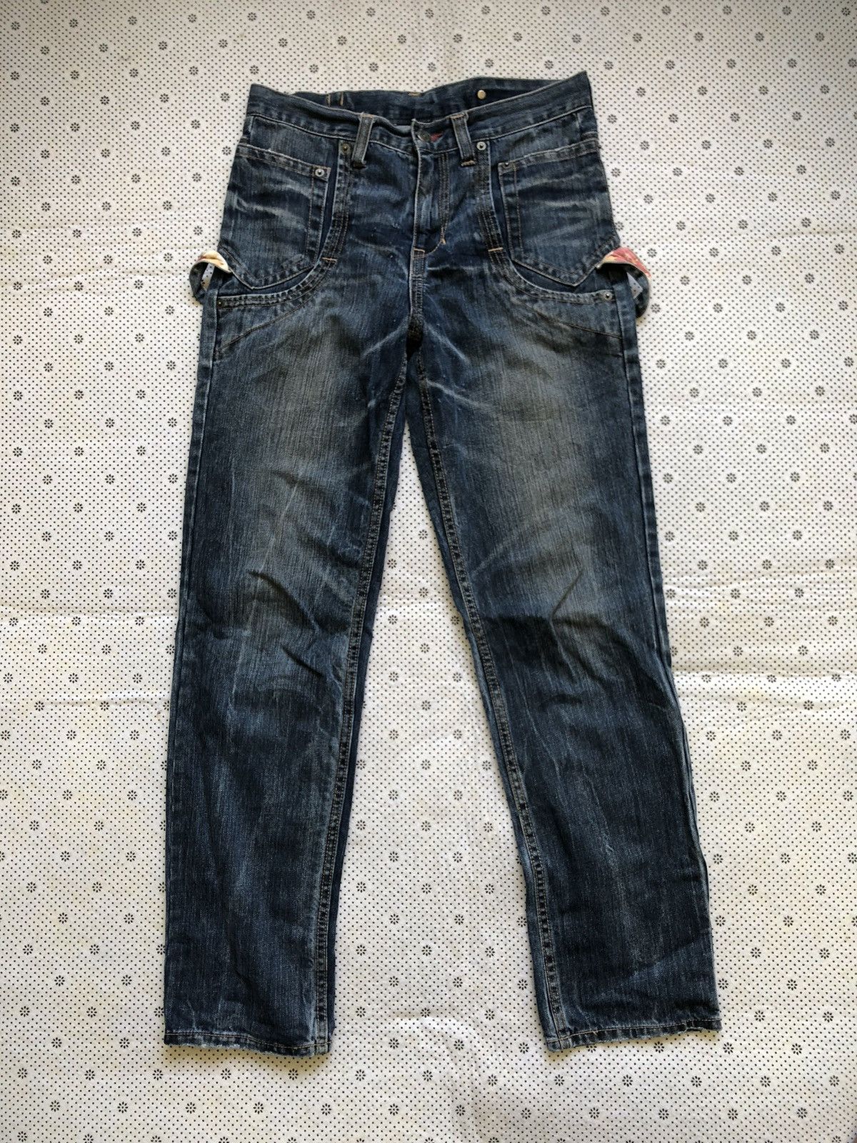 Hysteric Glamour x PPFM distressed jeans