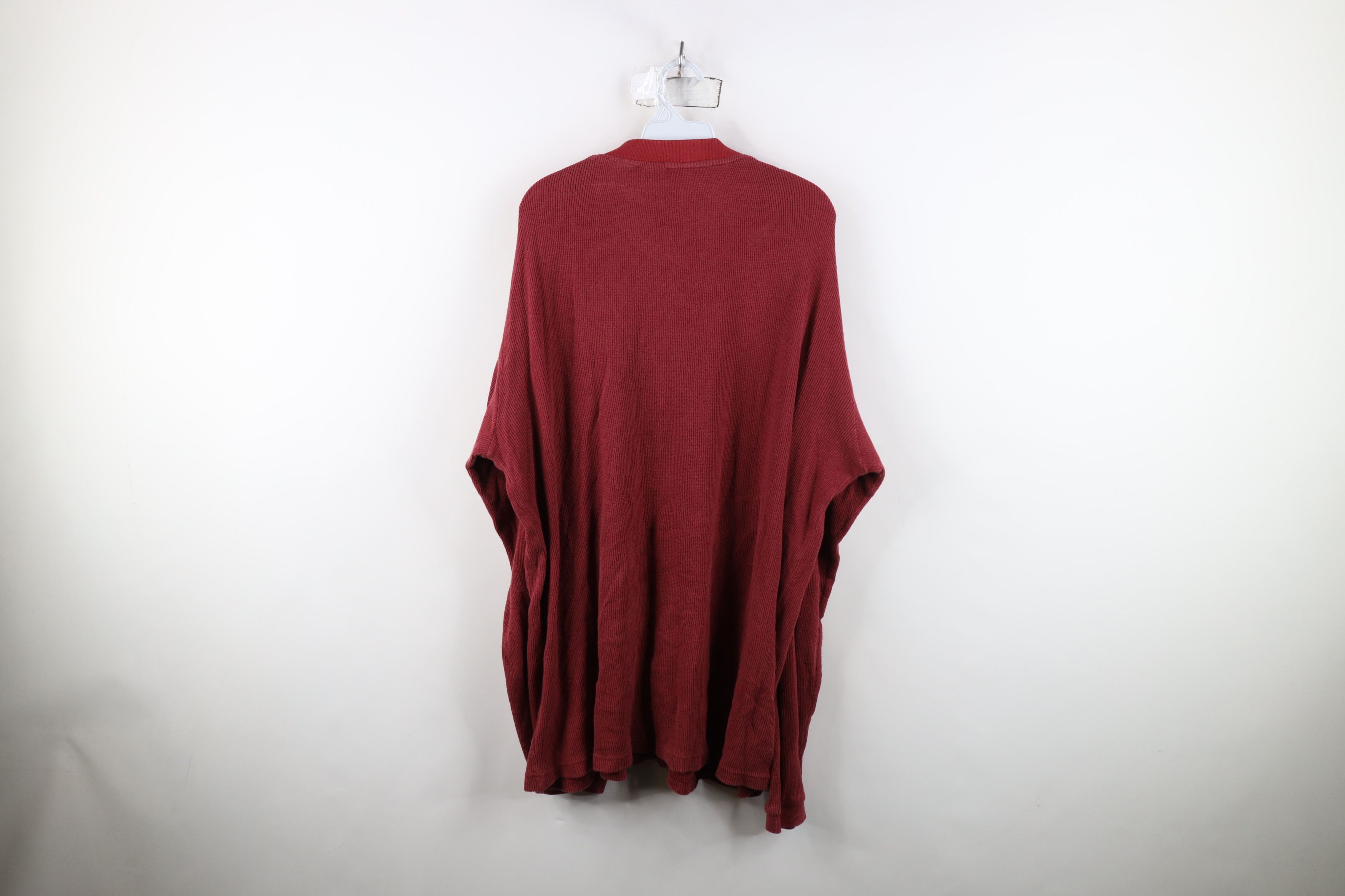 Woolrich Woolen Mills Vintage 90s Woolrich Thermal Waffle Knit Long Sleeve T-Shirt Size US XXL / EU 58 / 5 - 11 Thumbnail