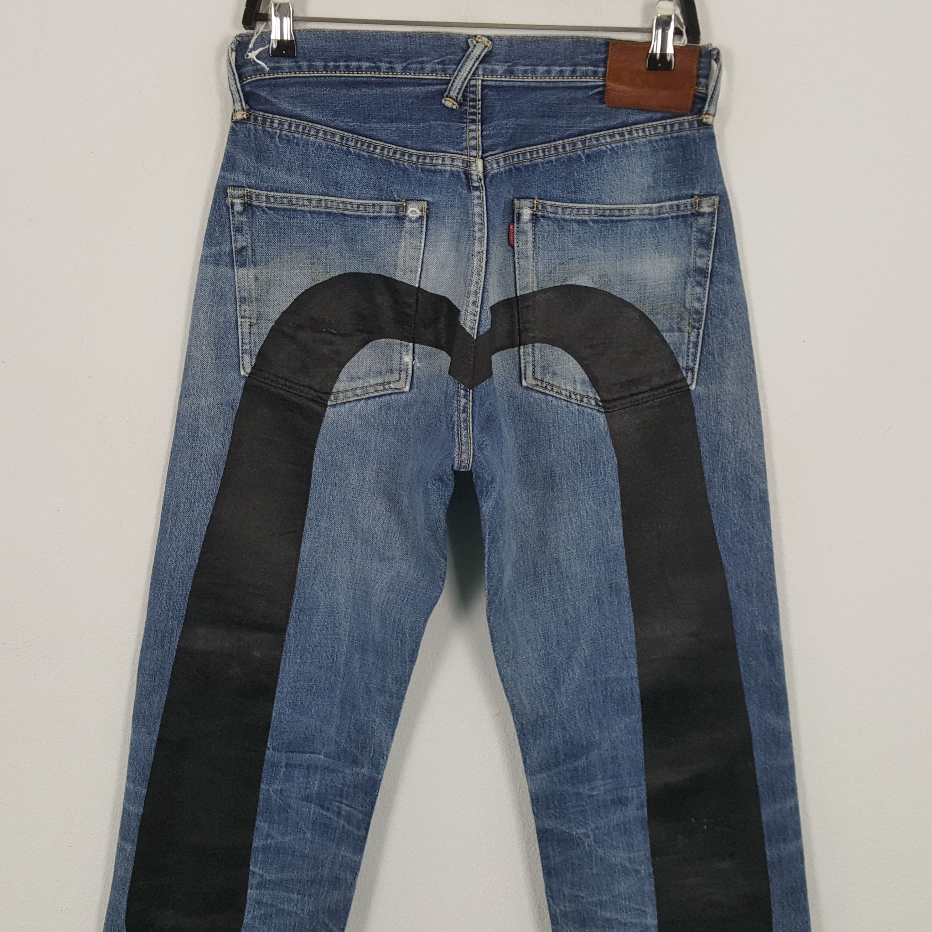 Evisu × Japanese Brand × Vintage EVISU Japanese Brand Streetwear Custom Daicock Jeans Size US 28 / EU 44 - 2 Thumbnail