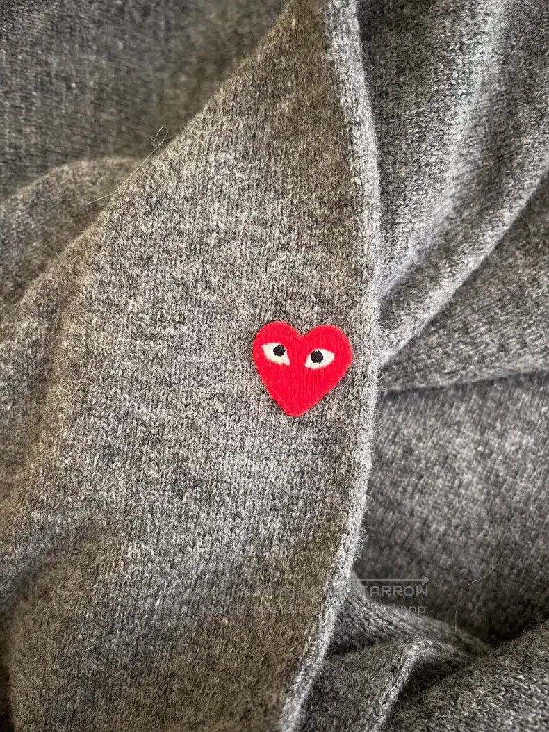 Comme des Garcons Comme Des Garcons Heart Motif Sweater Size S / US 4 / IT 40 - 3 Thumbnail