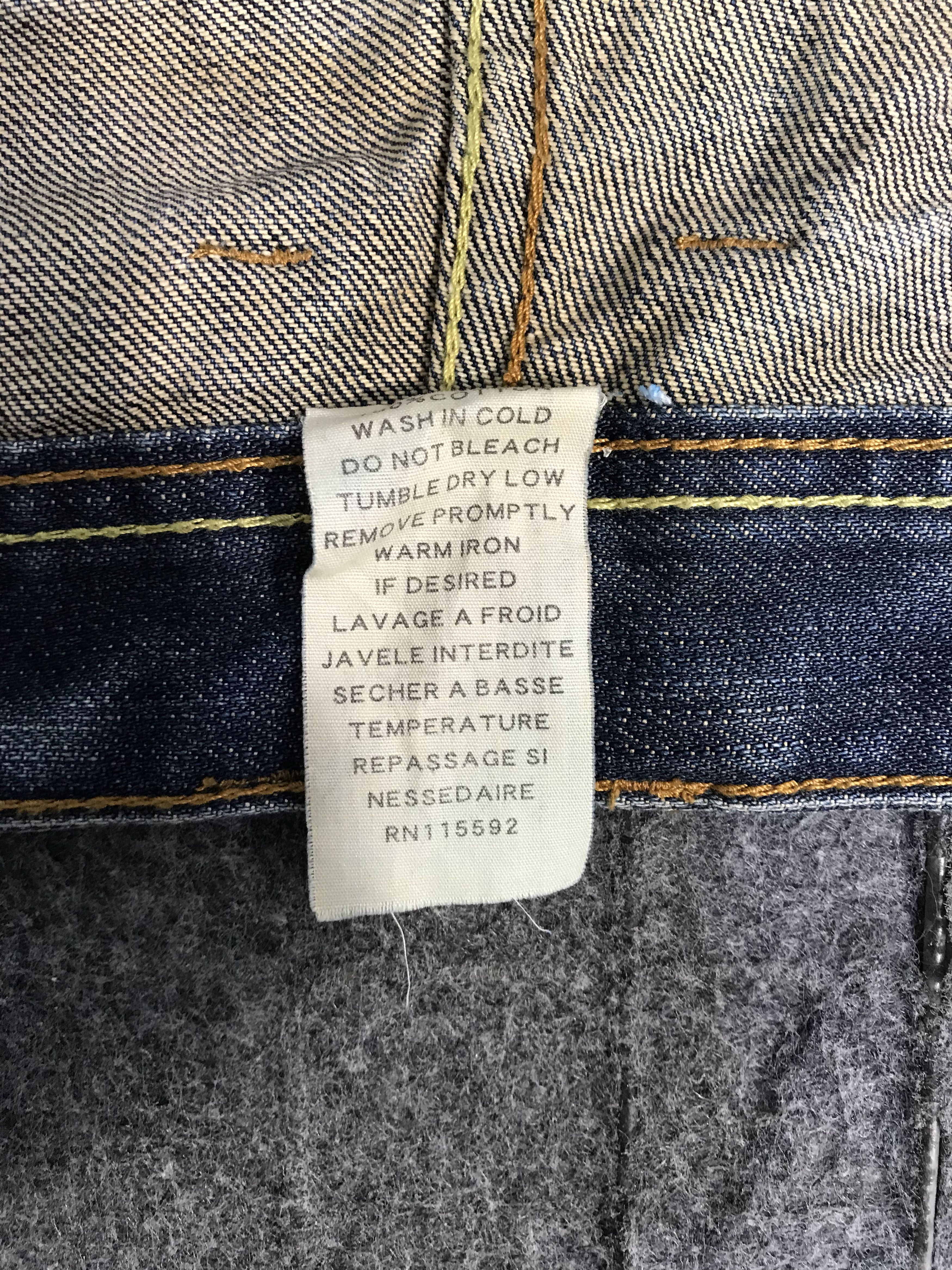 Robins Jeans Distressed Styled Japanese Robins Jeans Straight Cut Size US 32 / EU 48 - 9 Thumbnail