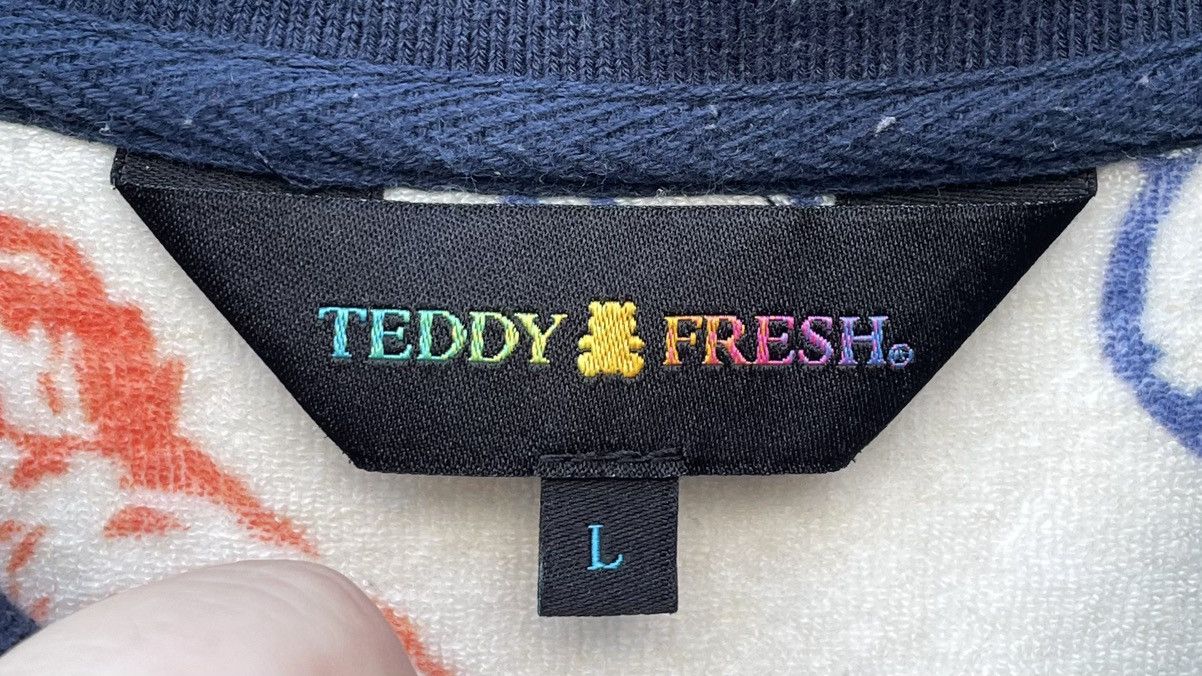 Teddy Fresh Teddy Fresh Terry Cloth Oversized All Over Print Bear Polo Size US L / EU 52-54 / 3 - 2 Thumbnail