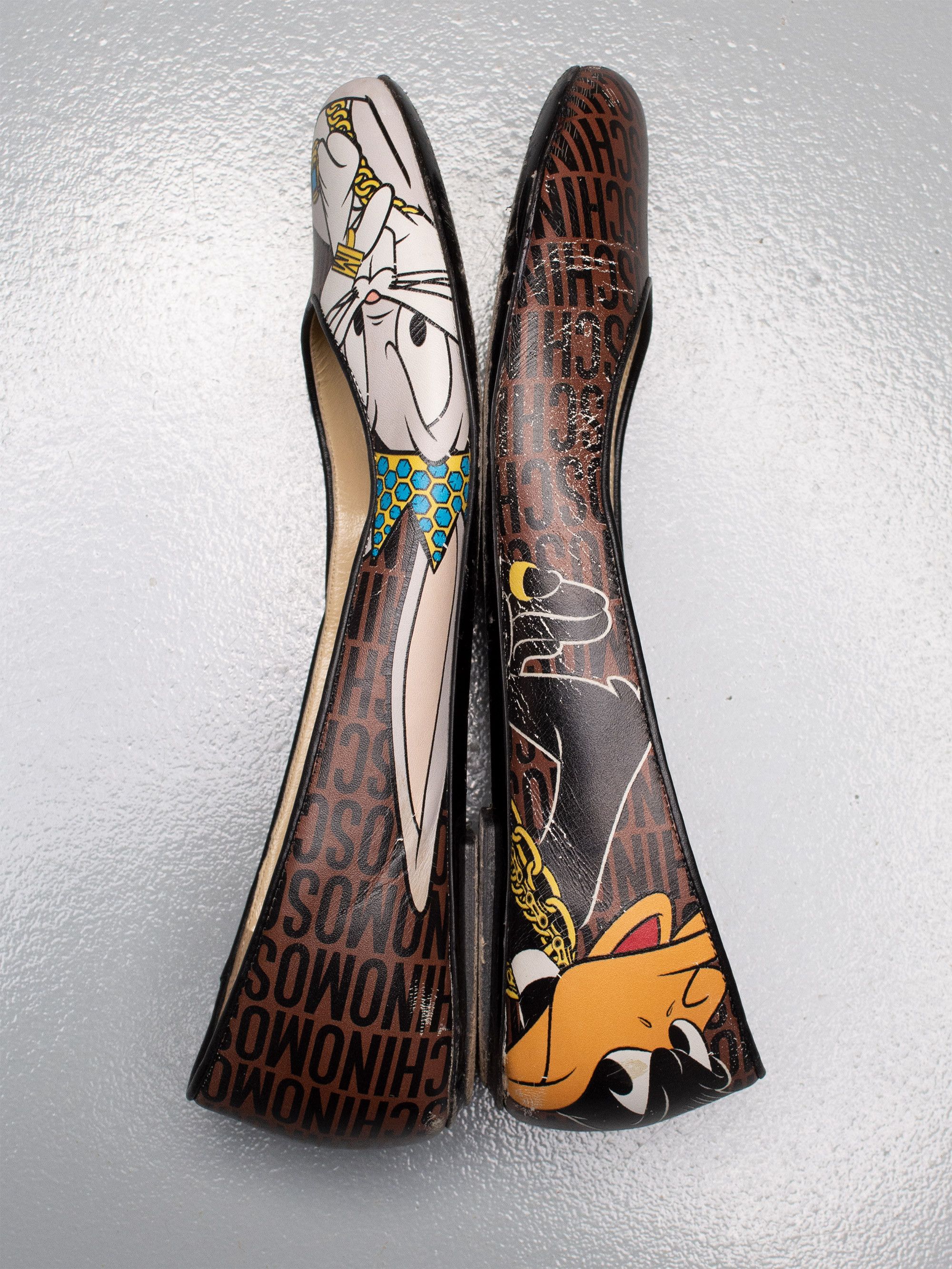 Moschino Moschino Jeremy Scott X Looney Tunes A/W 2015 leather flats Size US 10 / IT 40 - 3 Thumbnail