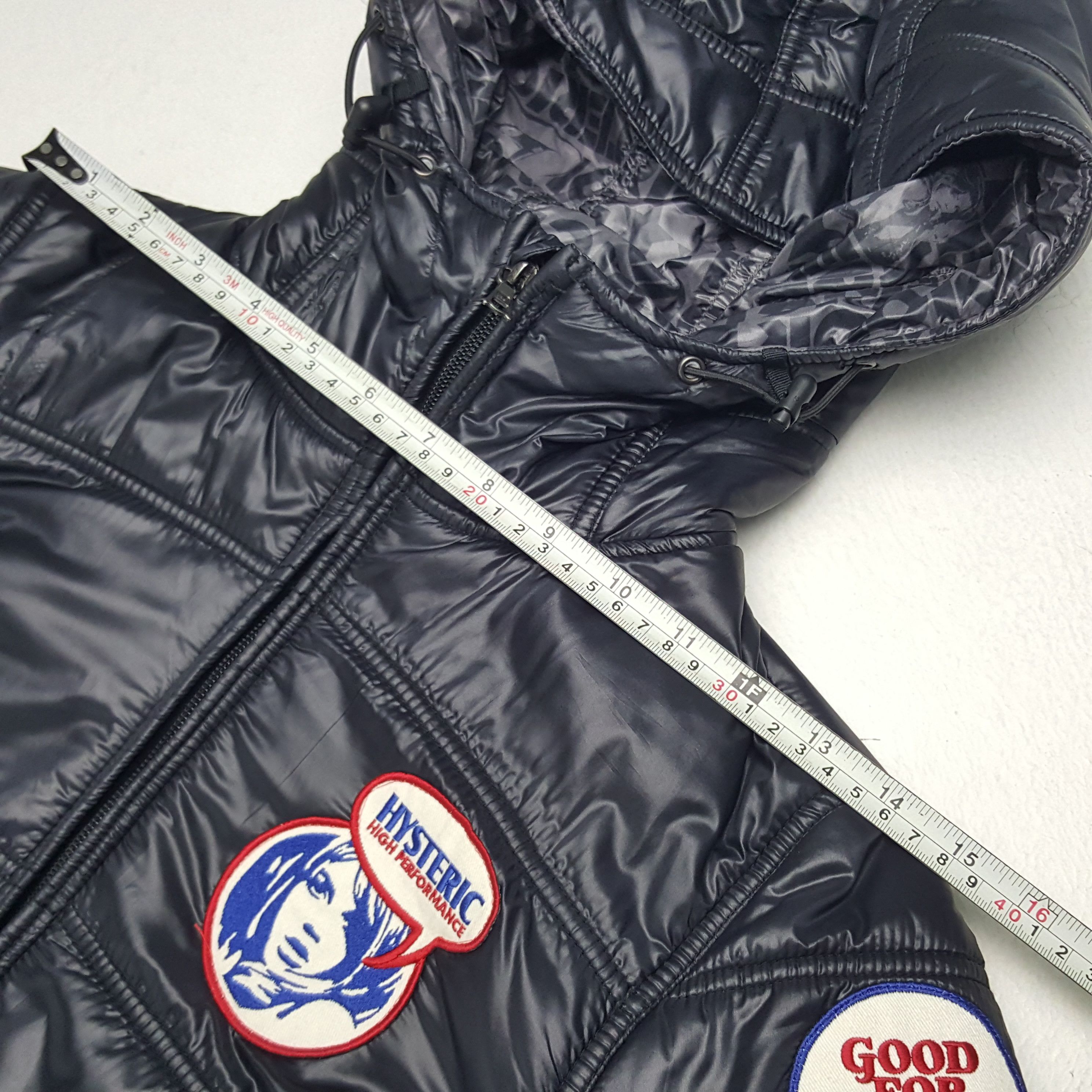Hysteric Glamour × Japanese Brand × Vintage Vintage Hysteric Glamour Japanese Brand Puffer Jacket Size XS / US 0-2 / IT 36-38 - 8 Thumbnail