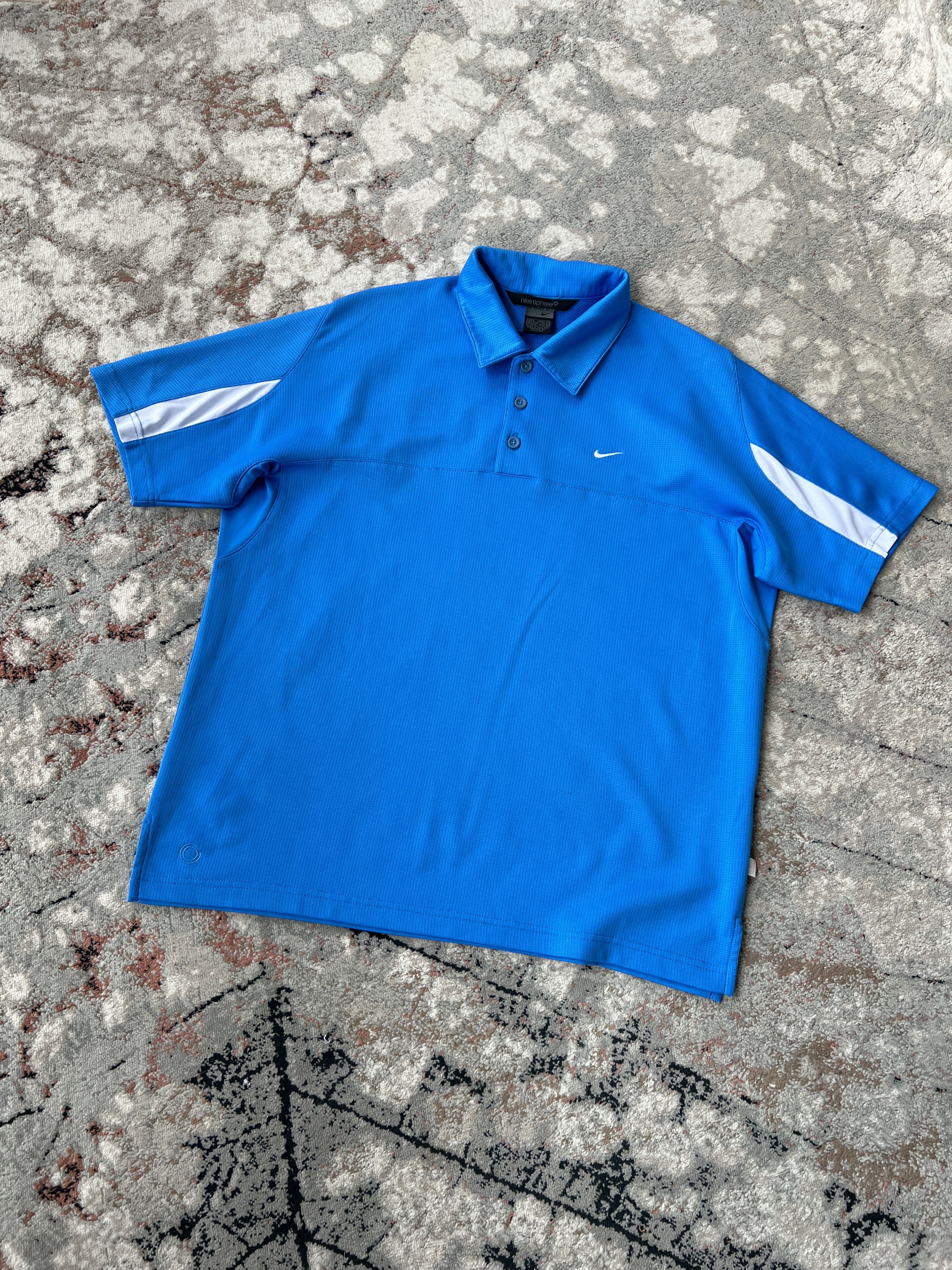 Nike Vintage Nike Sphere Polo Shirt Size US L / EU 52-54 / 3 - 1 Thumbnail