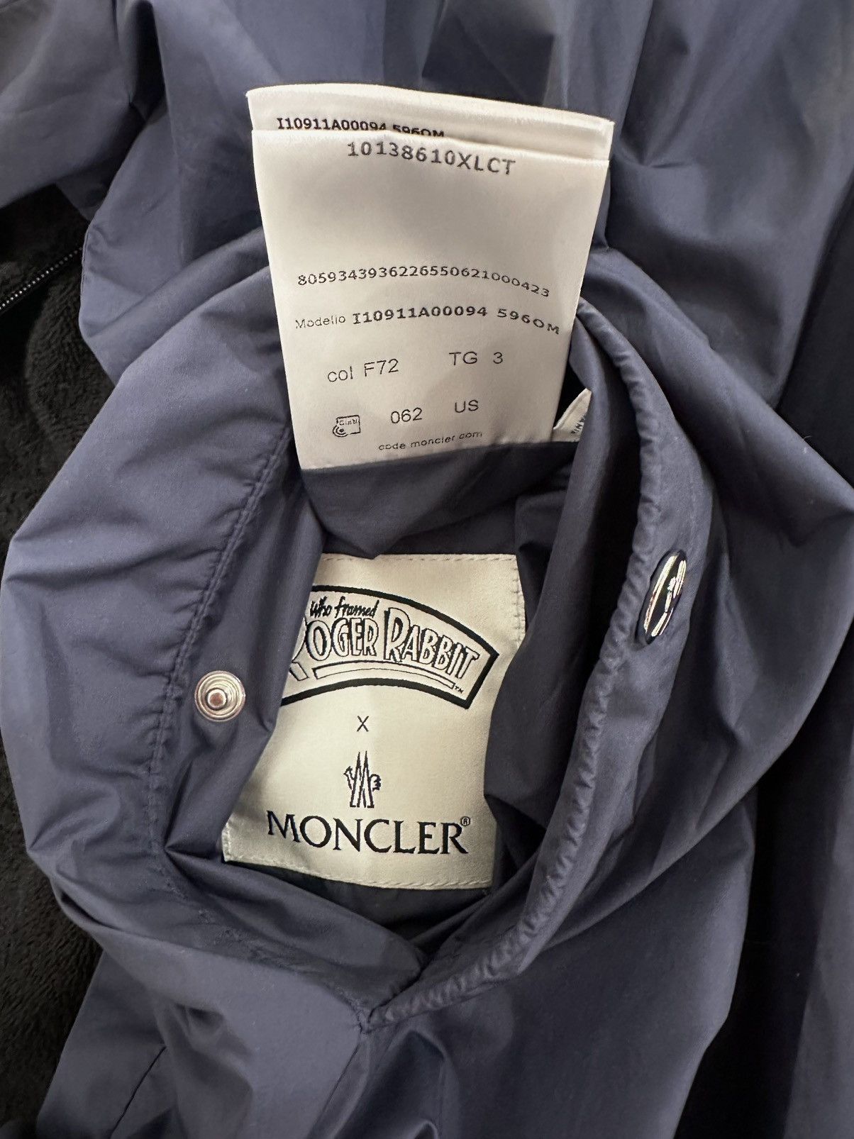 Moncler Moncler x Disney Reversible Monogram Rabbit Windbreaker Size US M / EU 48-50 / 2 - 8 Thumbnail