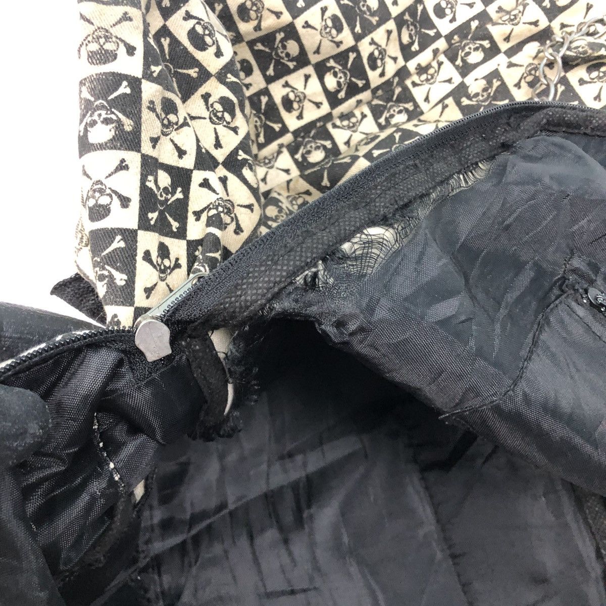 Japanese Brand SKULL FULL PRINTED LOGO BACKPACK Size ONE SIZE - 10 Thumbnail