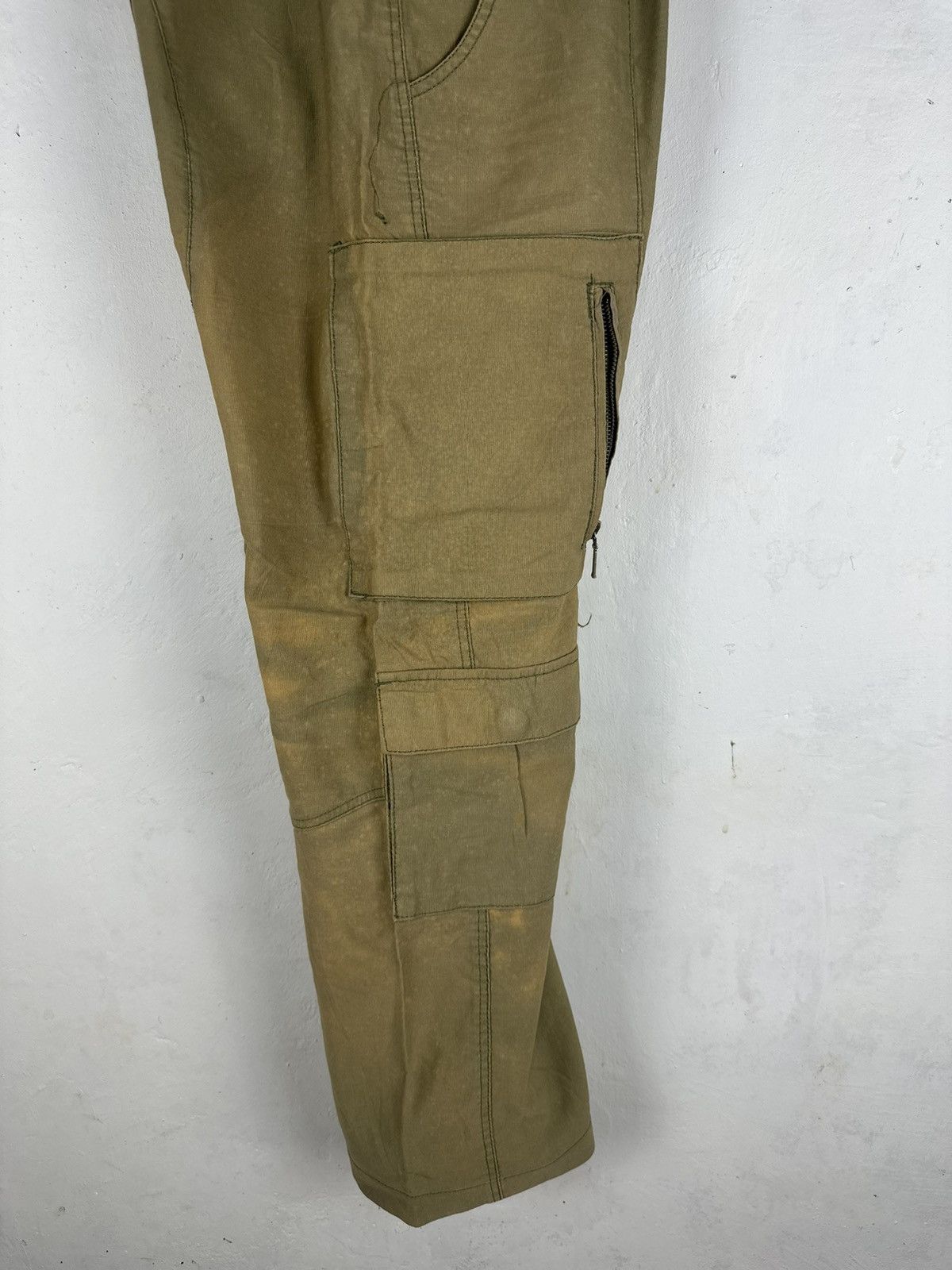 If Six Was Nine CARGO PANTS SENDITIONARIES MULTIPOCKET FADED COLOUR Size US 31 - 22 Thumbnail
