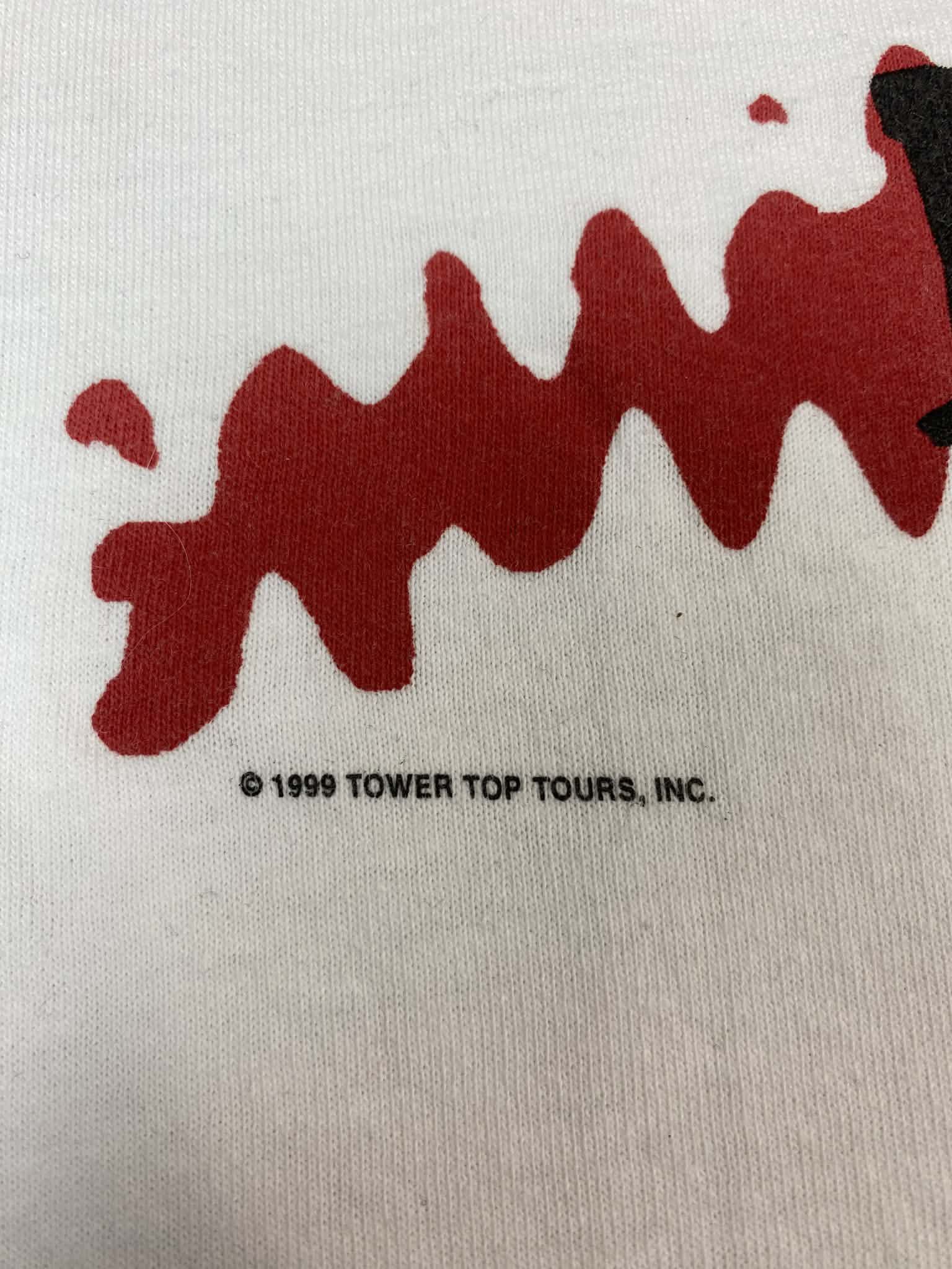 Vintage ZZ Top White Longsleeve T-shirt Bad 1999s Giant Rare Car Size US XL / EU 56 / 4 - 11 Thumbnail